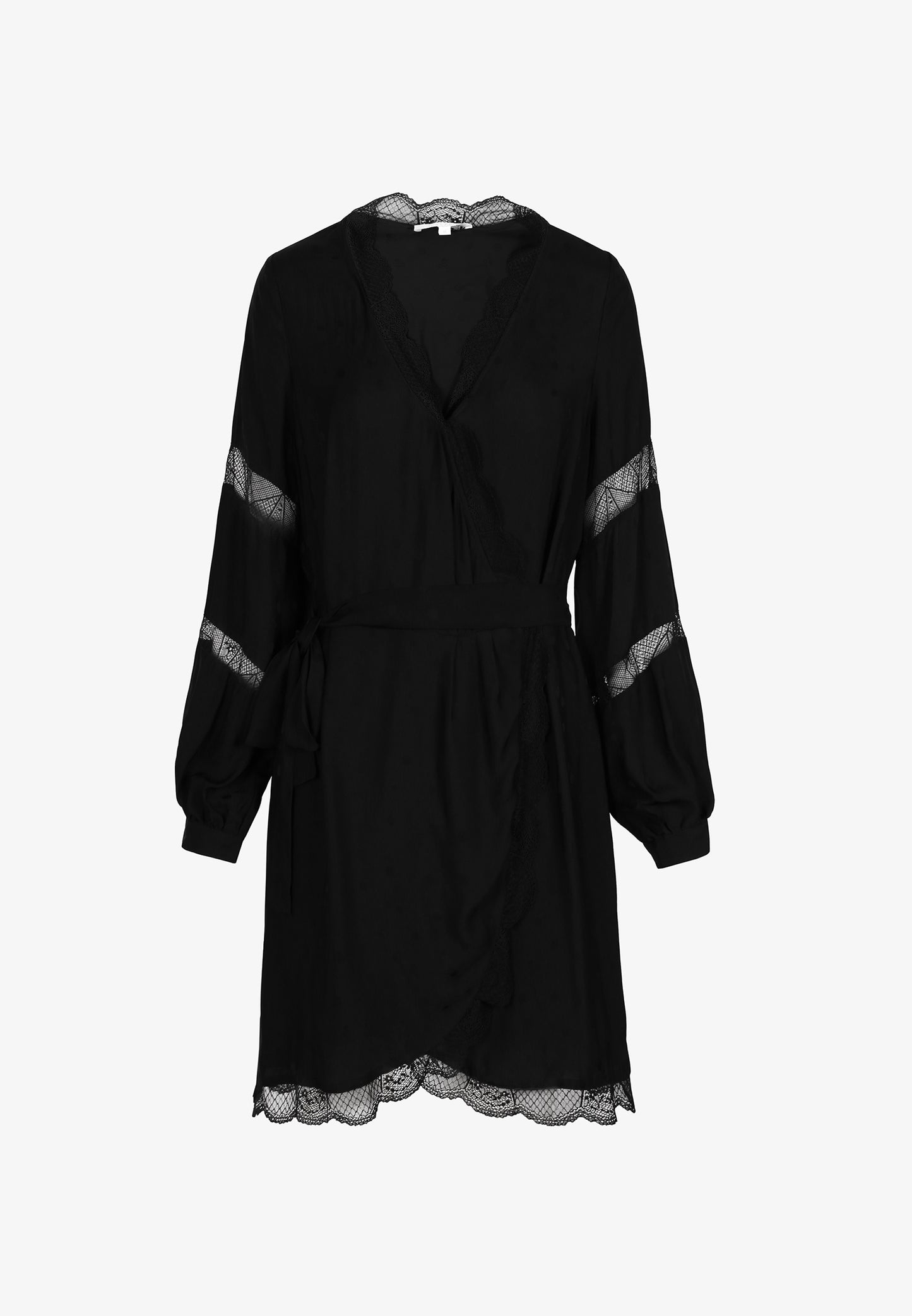 VESTIDO MINI LENCERO LAZADA