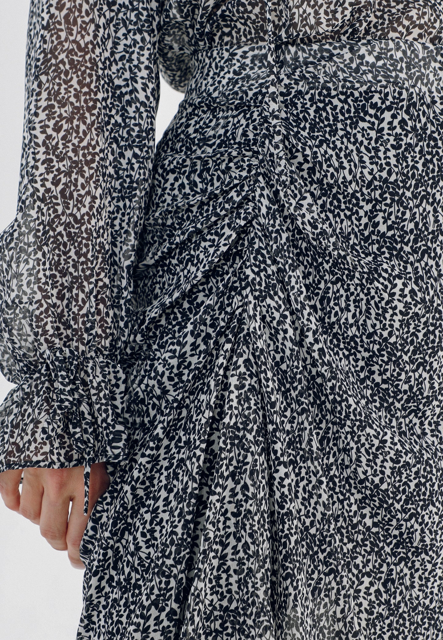 FALDA FRUNCE LATERAL