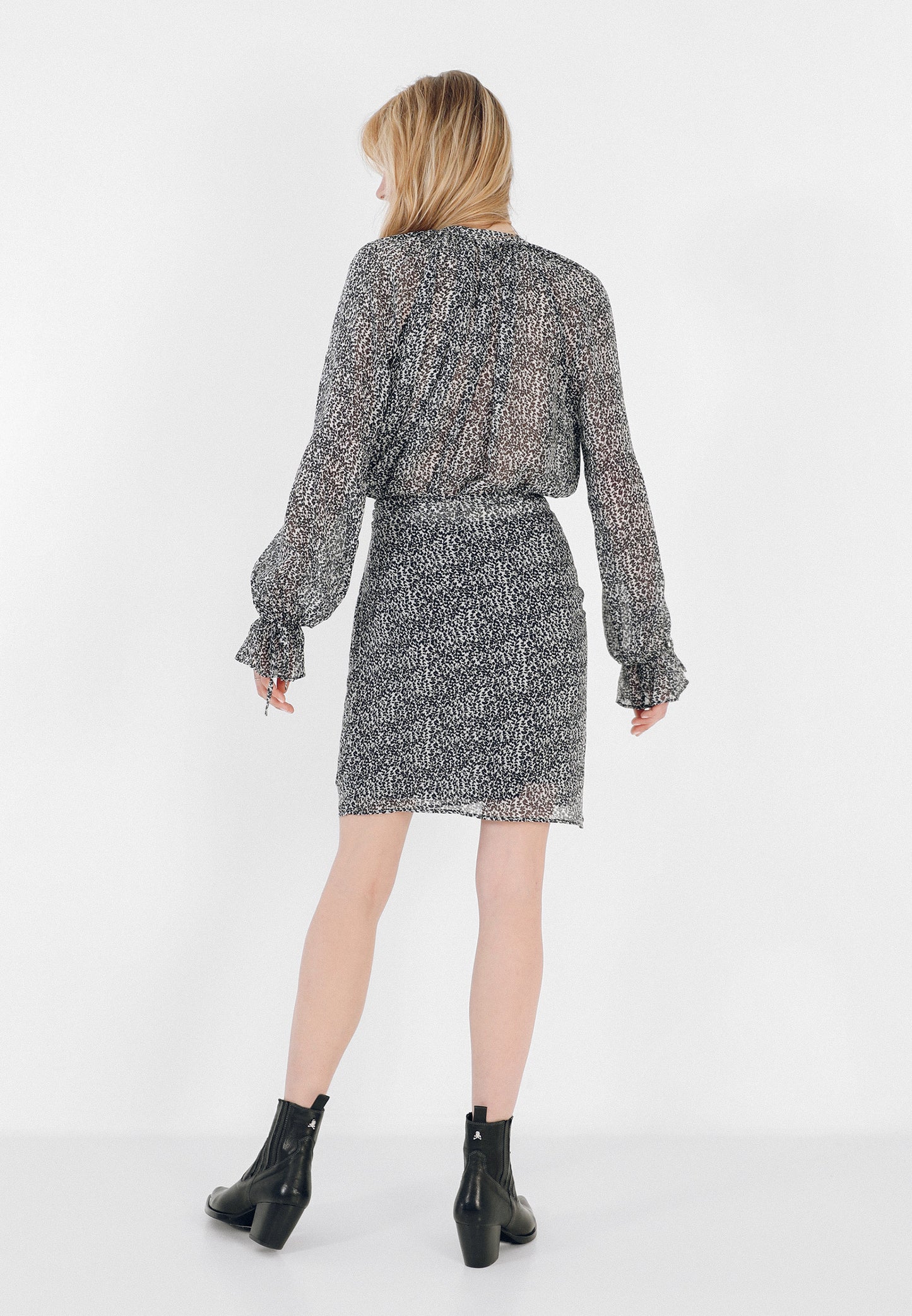 FALDA FRUNCE LATERAL