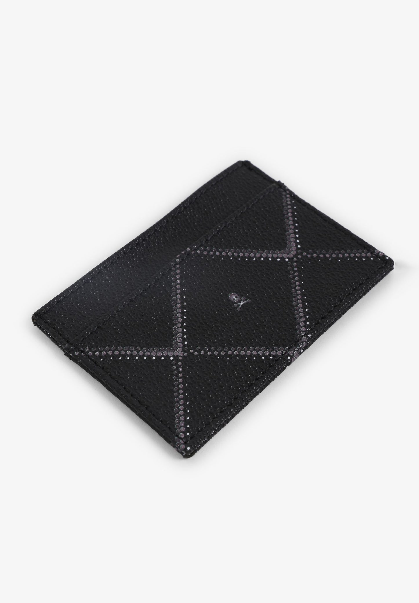 TARJETERO PIEL ROMBOS