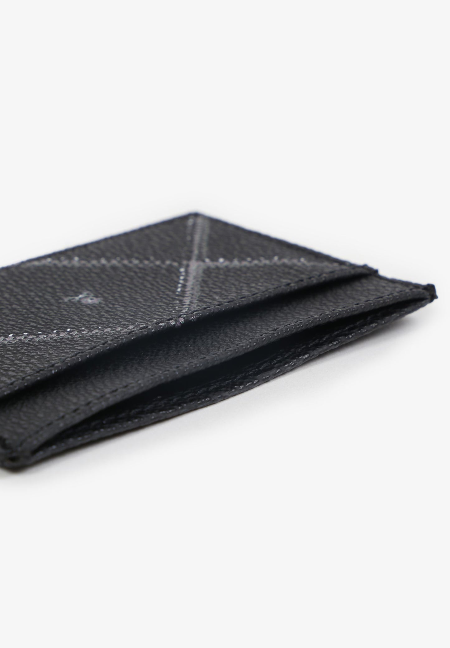 TARJETERO PIEL ROMBOS