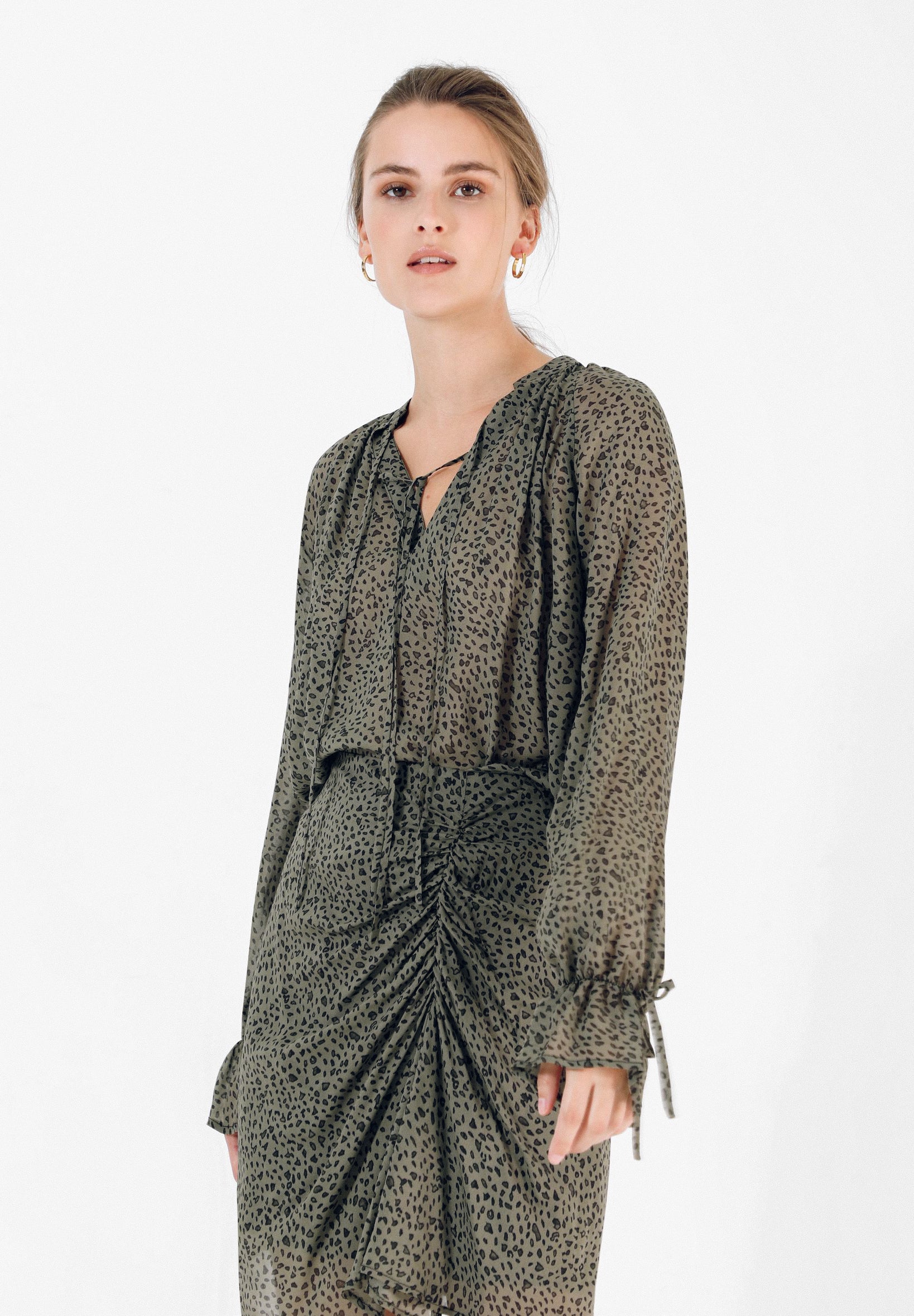 CAMISA FLUÍDA ANIMAL PRINT