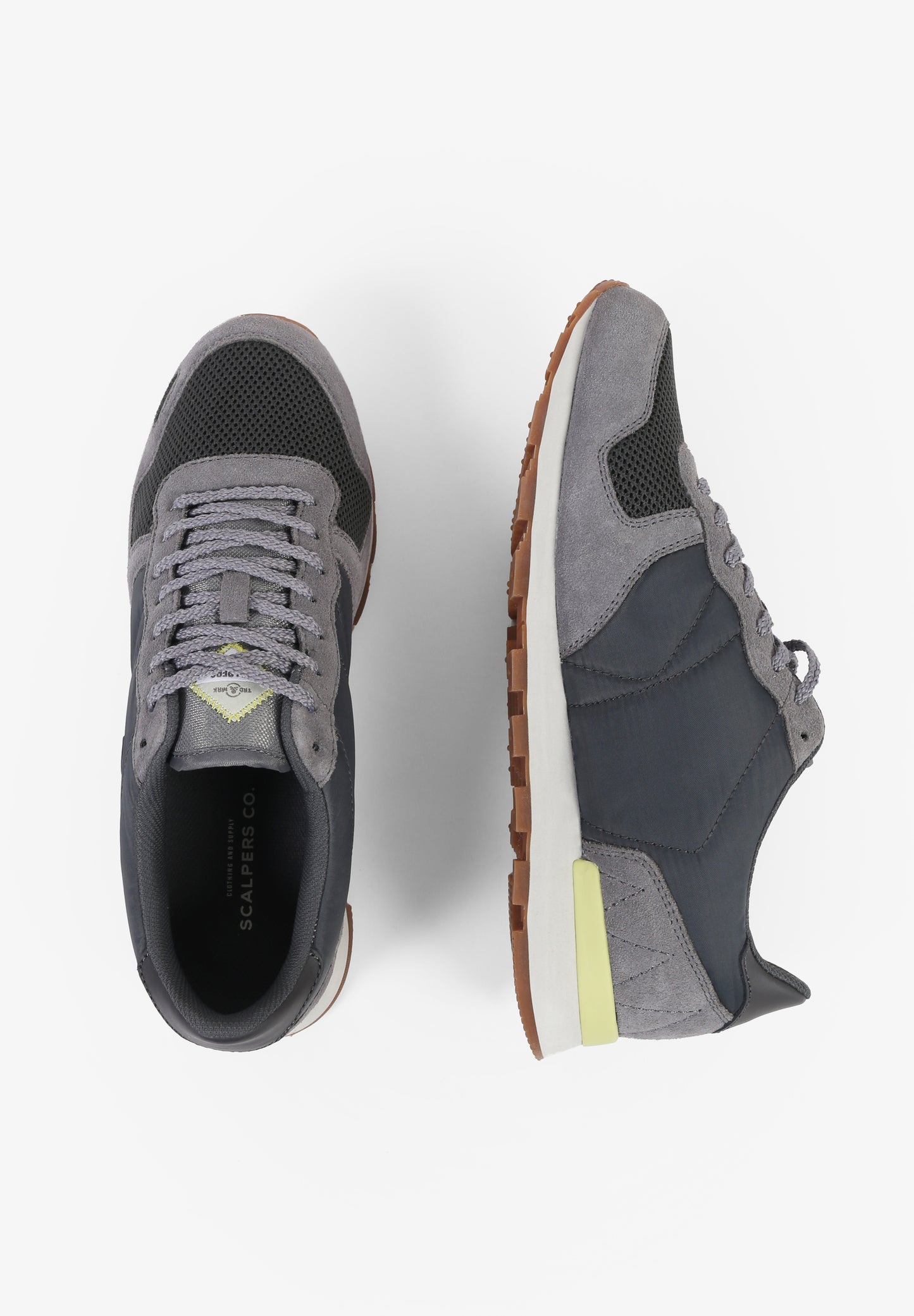 SNEAKERS COMBINADAS PIEL