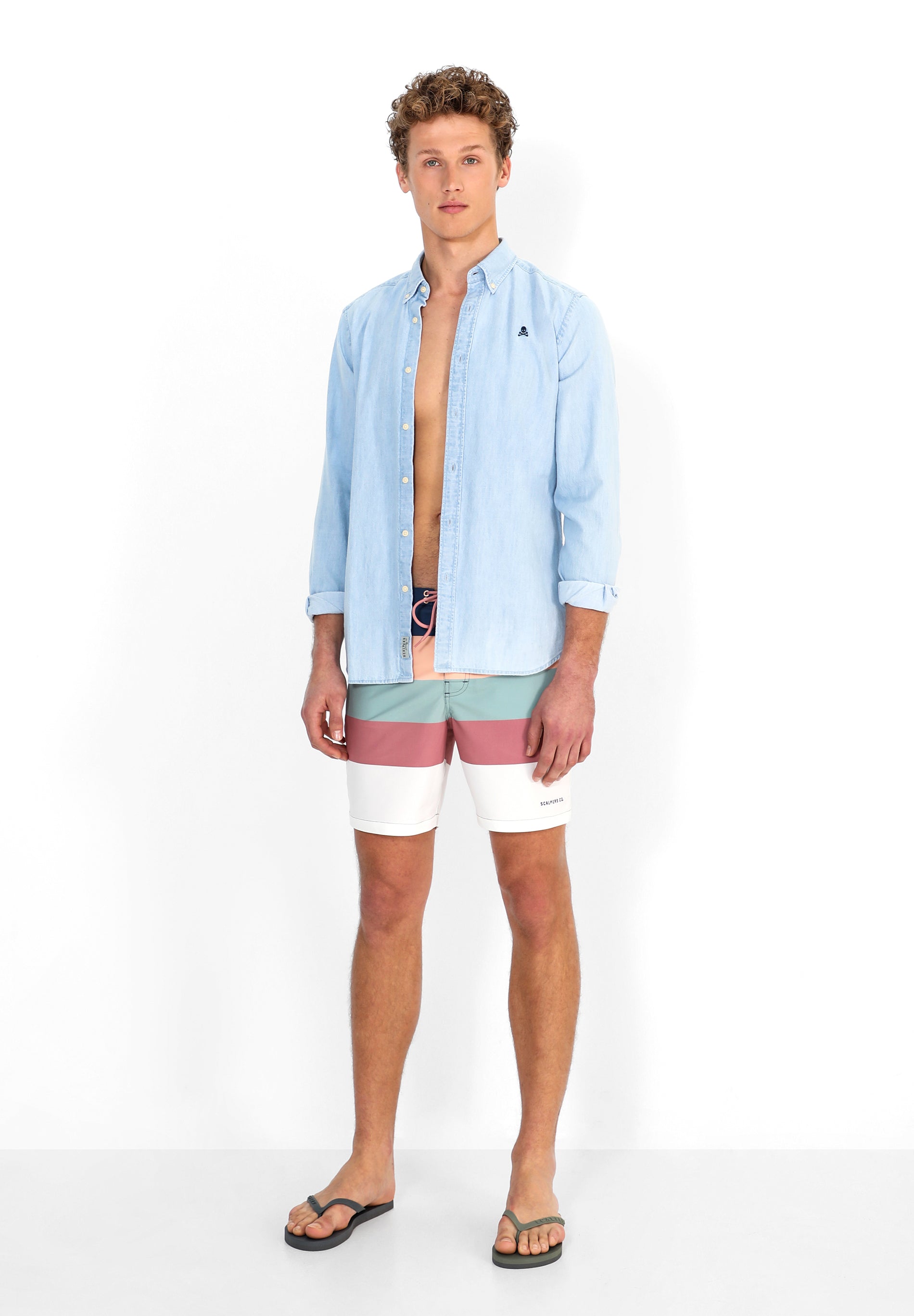 BAÑADOR RAYAS MULTICOLOR