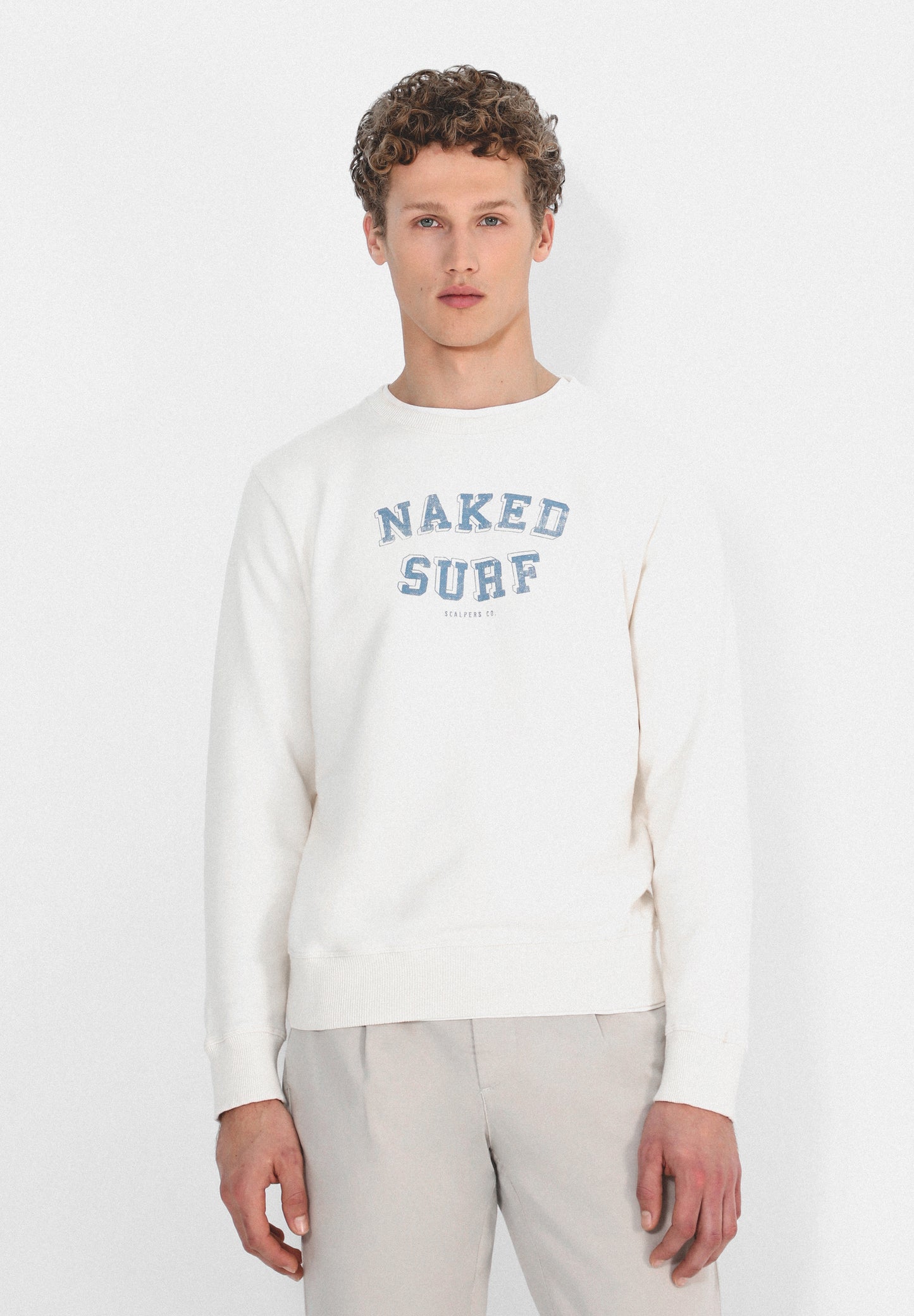 SUDADERA TEXTO CONTRASTE