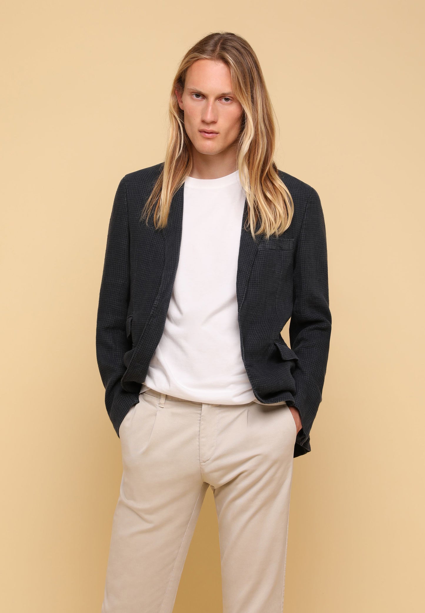 AMERICANA CUADROS LINO