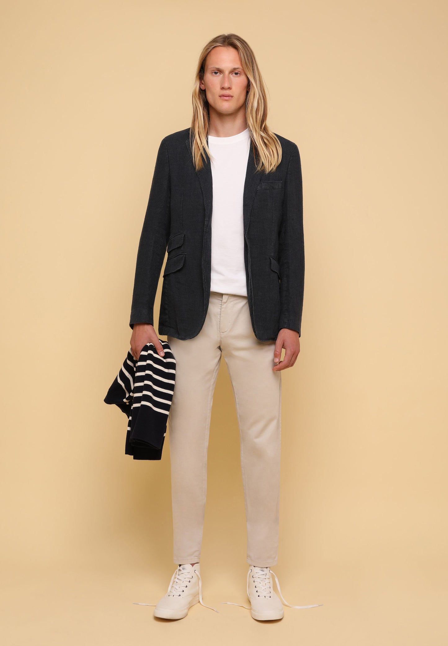 AMERICANA CUADROS LINO