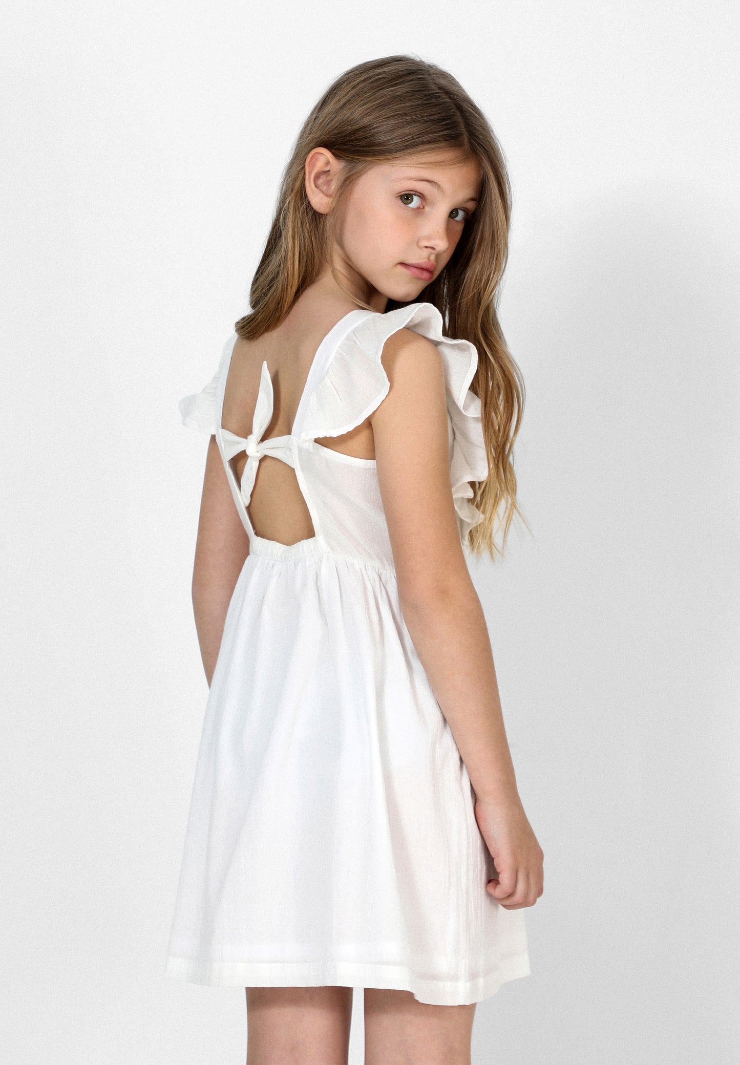 VESTIDO TIRANTES VOLANTES