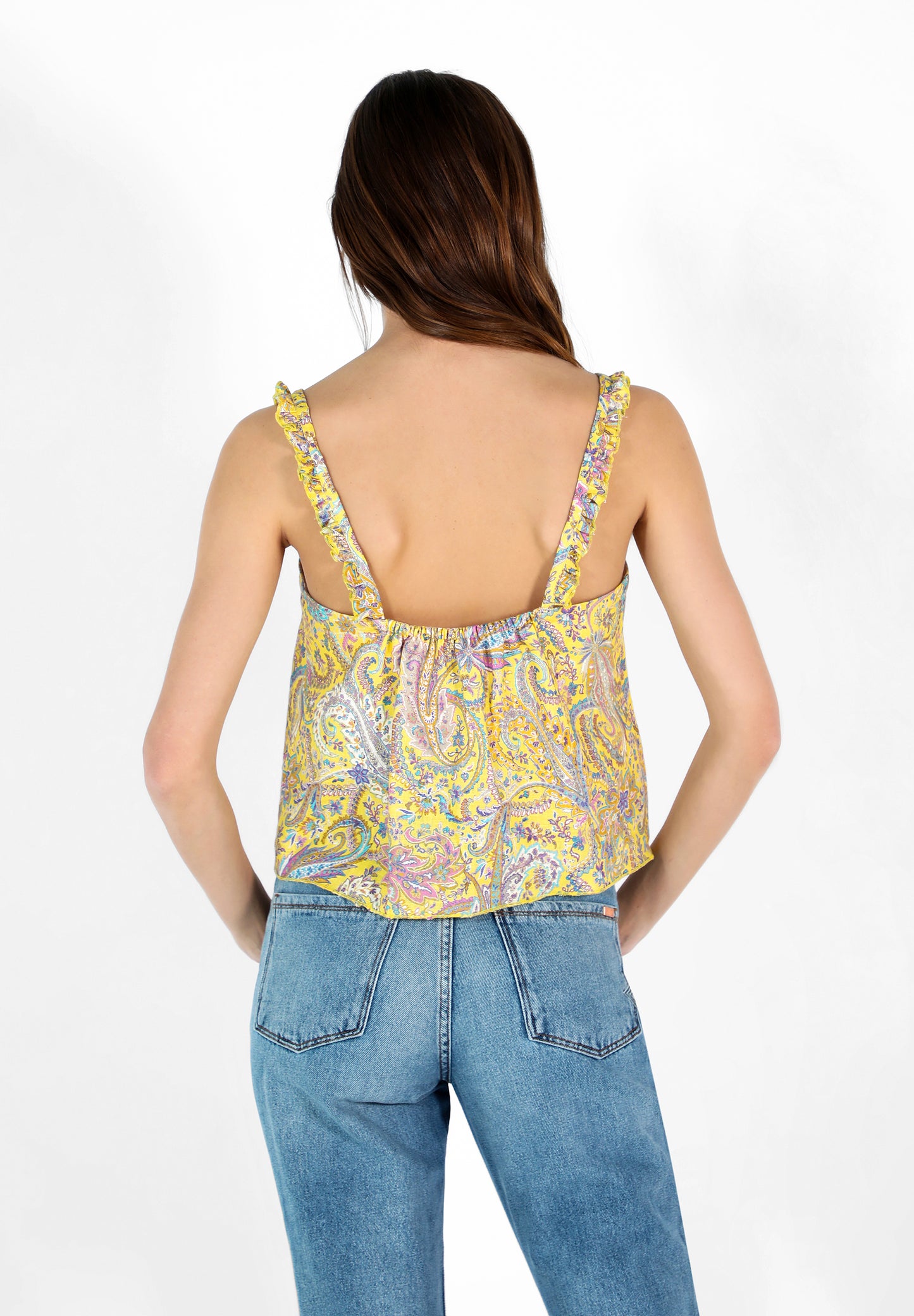 TOP LINO CROPPED