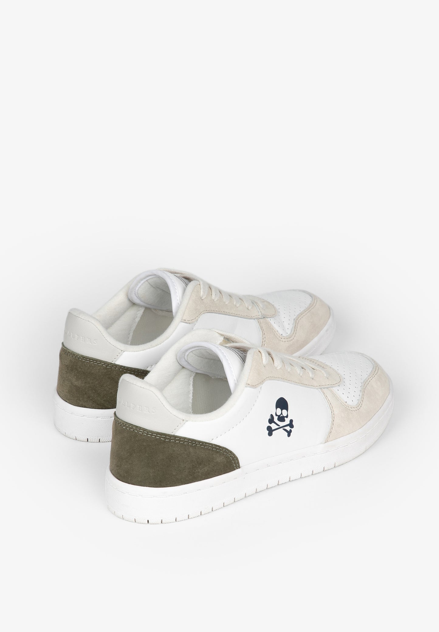 SNEAKERS PIEL DETALLE CONTRASTE