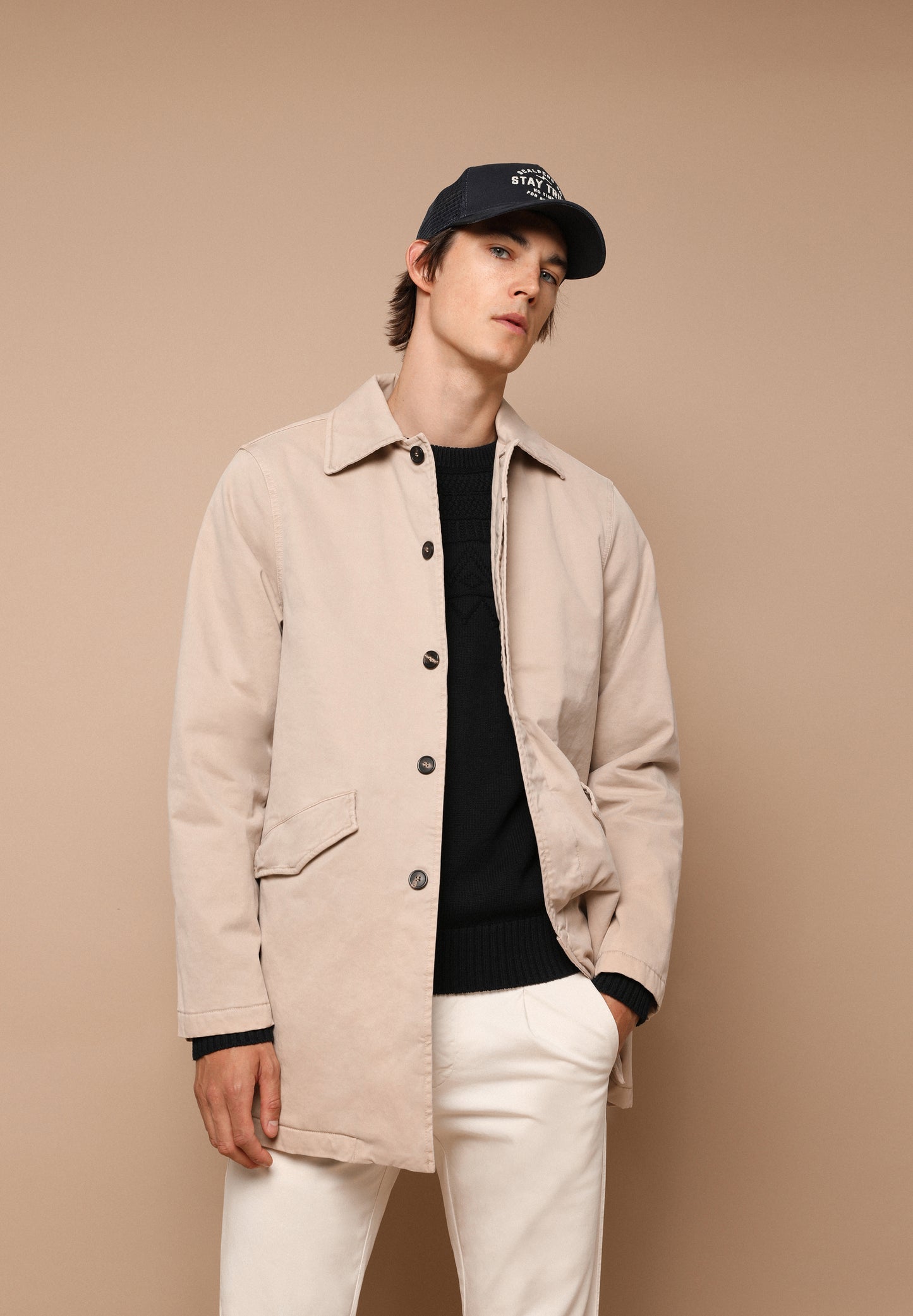 TRENCH LIGERO ALGODÓN