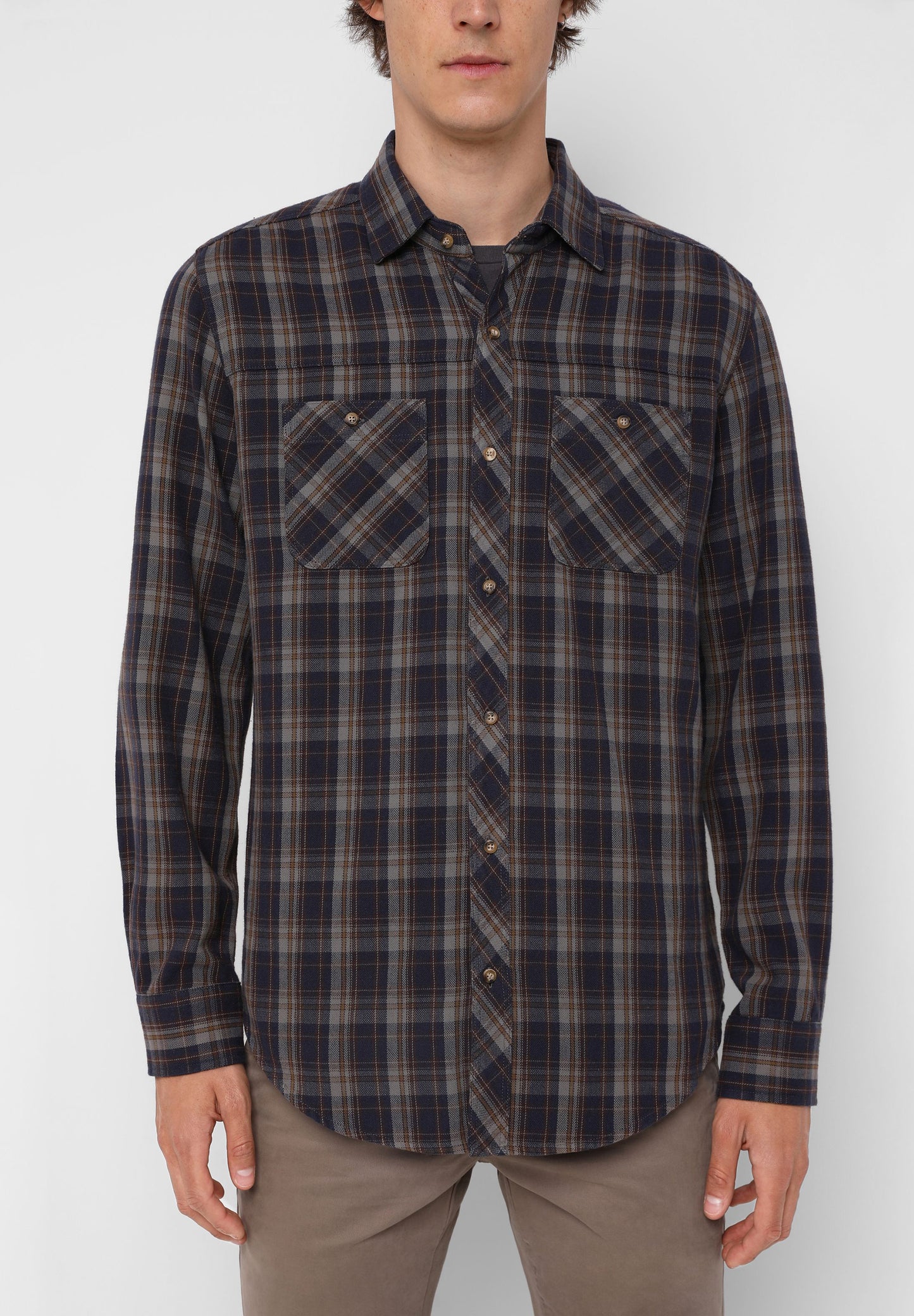 CAMISA CUADROS FRANELA