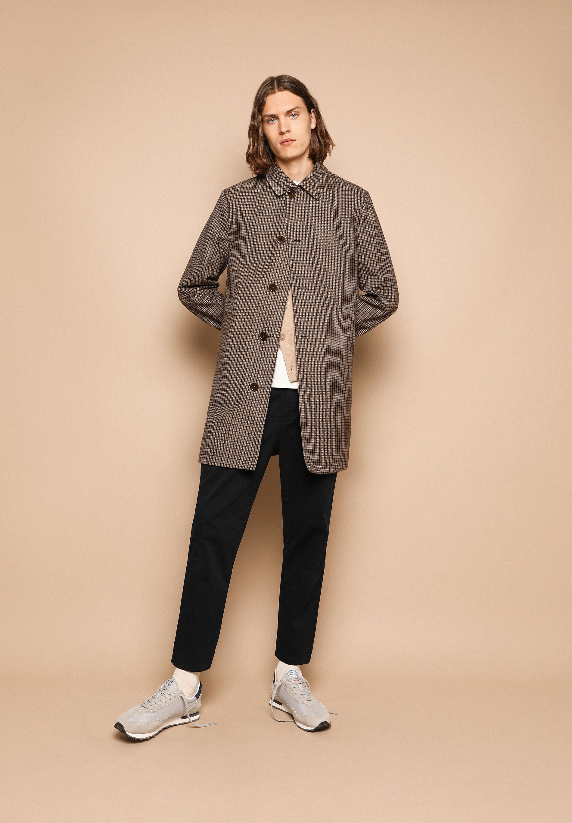 TRENCH REVERSIBLE CUADROS