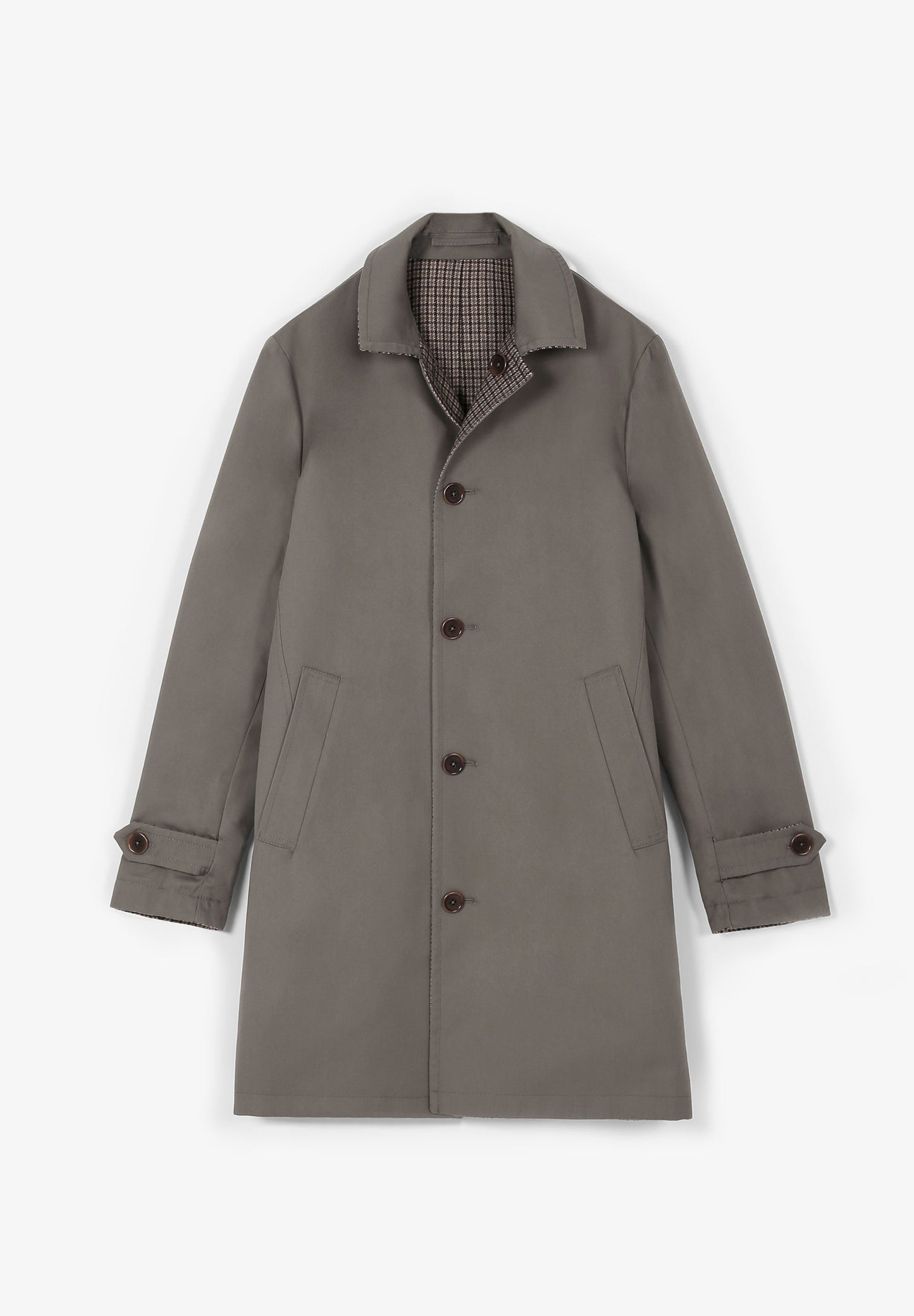 TRENCH REVERSIBLE CUADROS