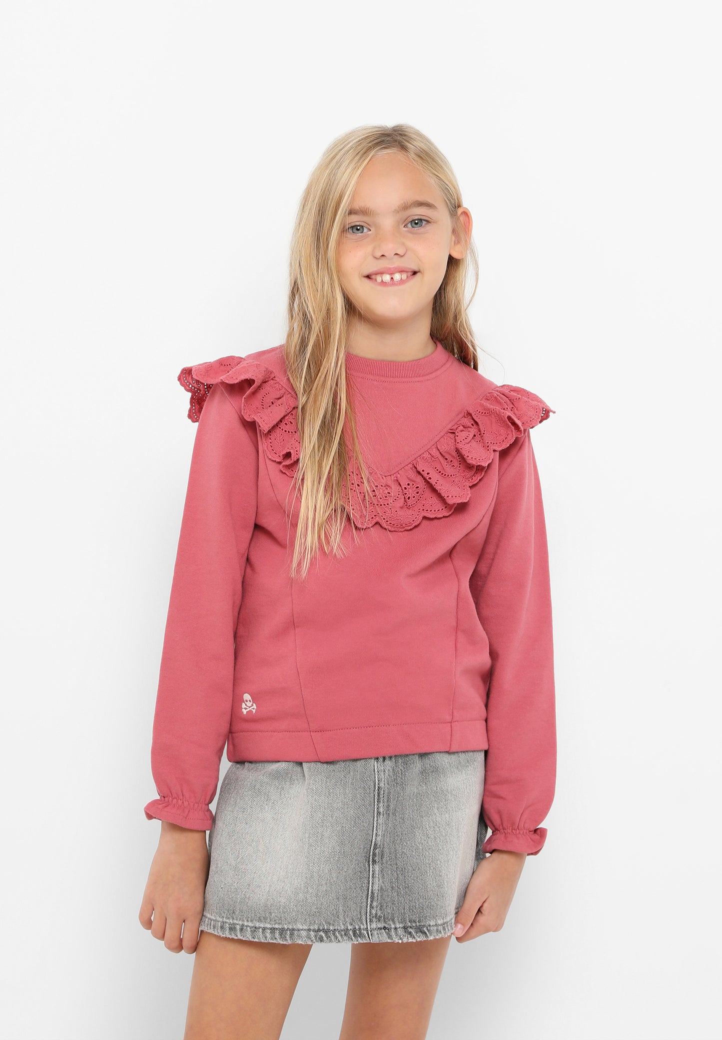 SUDADERA VOLANTE BRODERIE