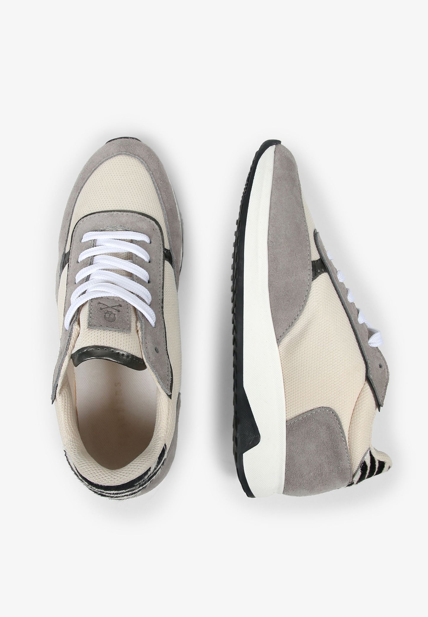 SNEAKERS SUELA ANCHA CEBRA