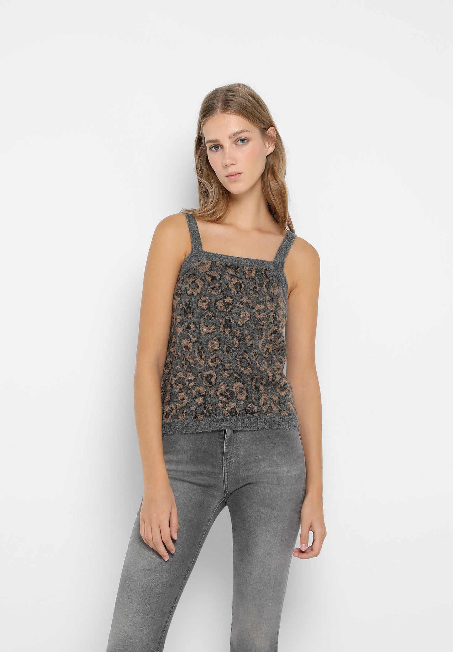 TOP PUNTO ANIMAL PRINT