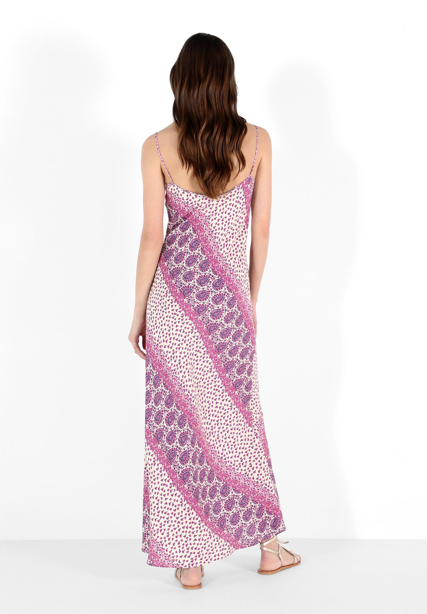 VESTIDO LARGO ESTAMPADO