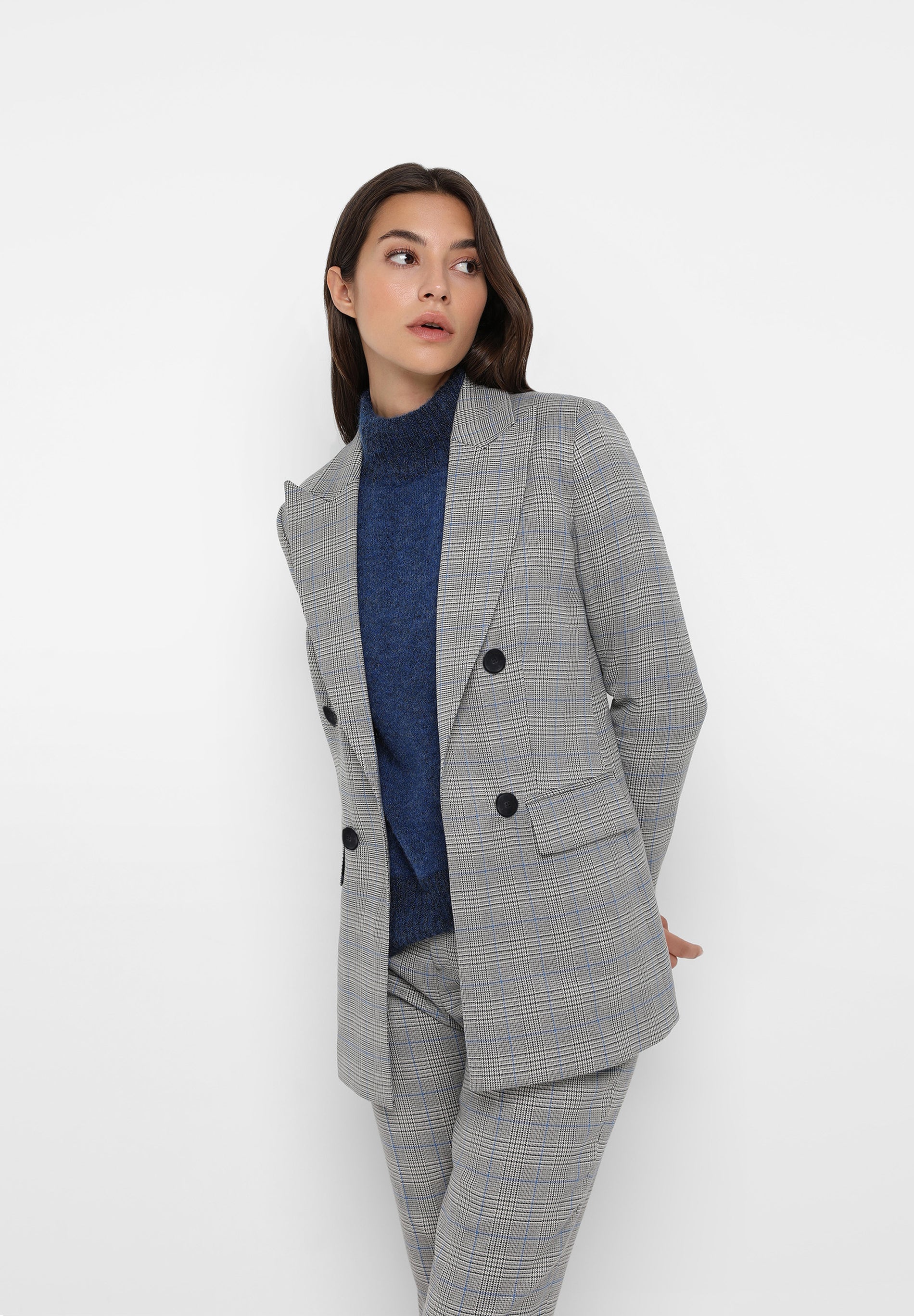 BLAZER CUADROS SOLAPAS