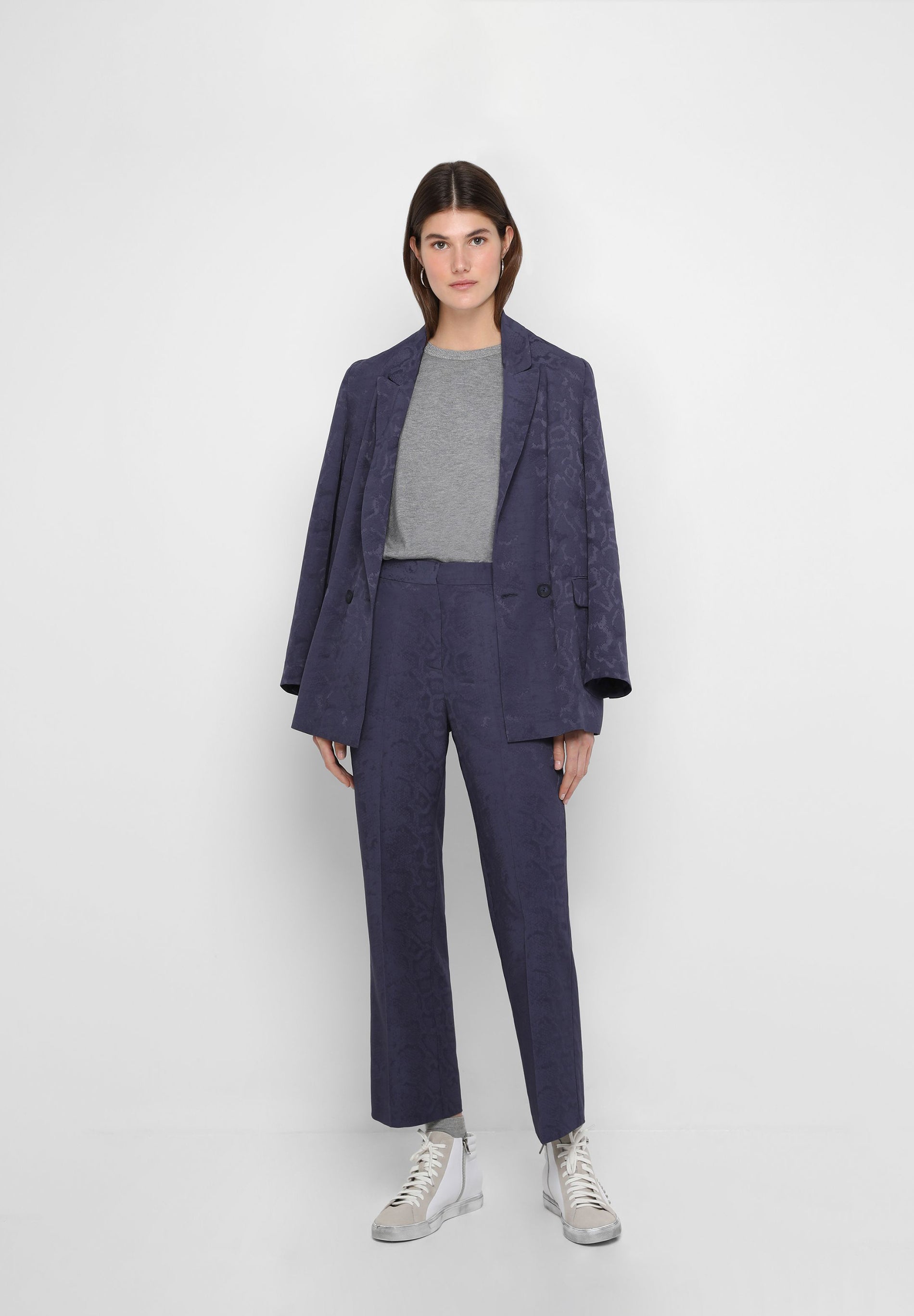 PANTALÓN FLUÍDO JACQUARD