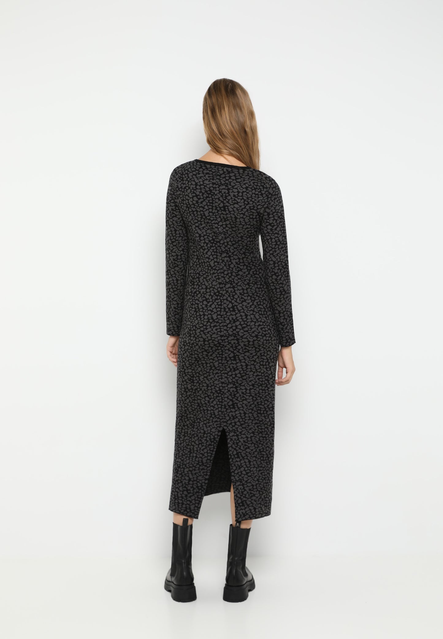 VESTIDO PUNTO ANIMAL PRINT