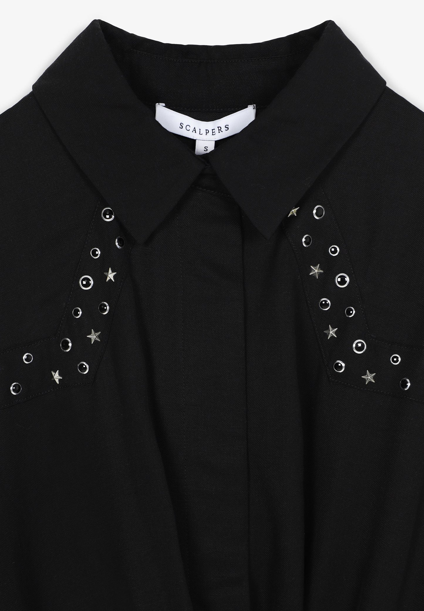 VESTIDO MINI TACHUELAS