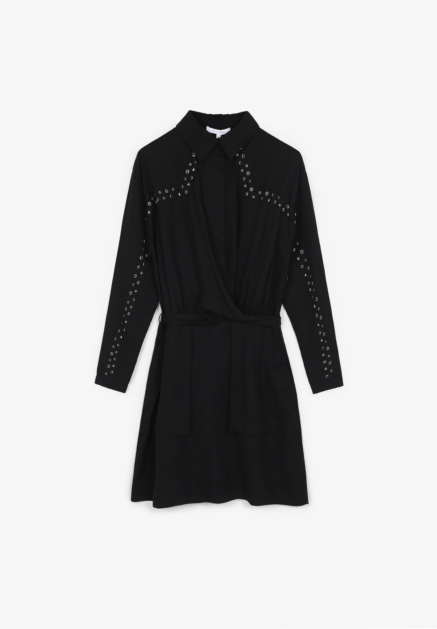 VESTIDO MINI TACHUELAS