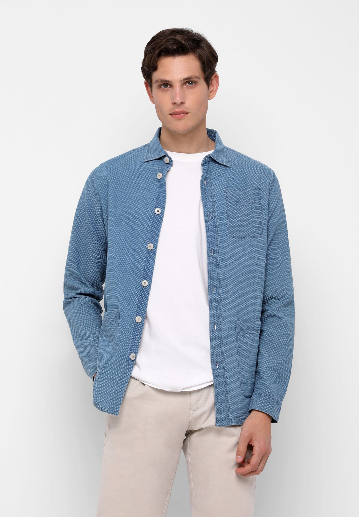 SOBRECAMISA DENIM LIGERA