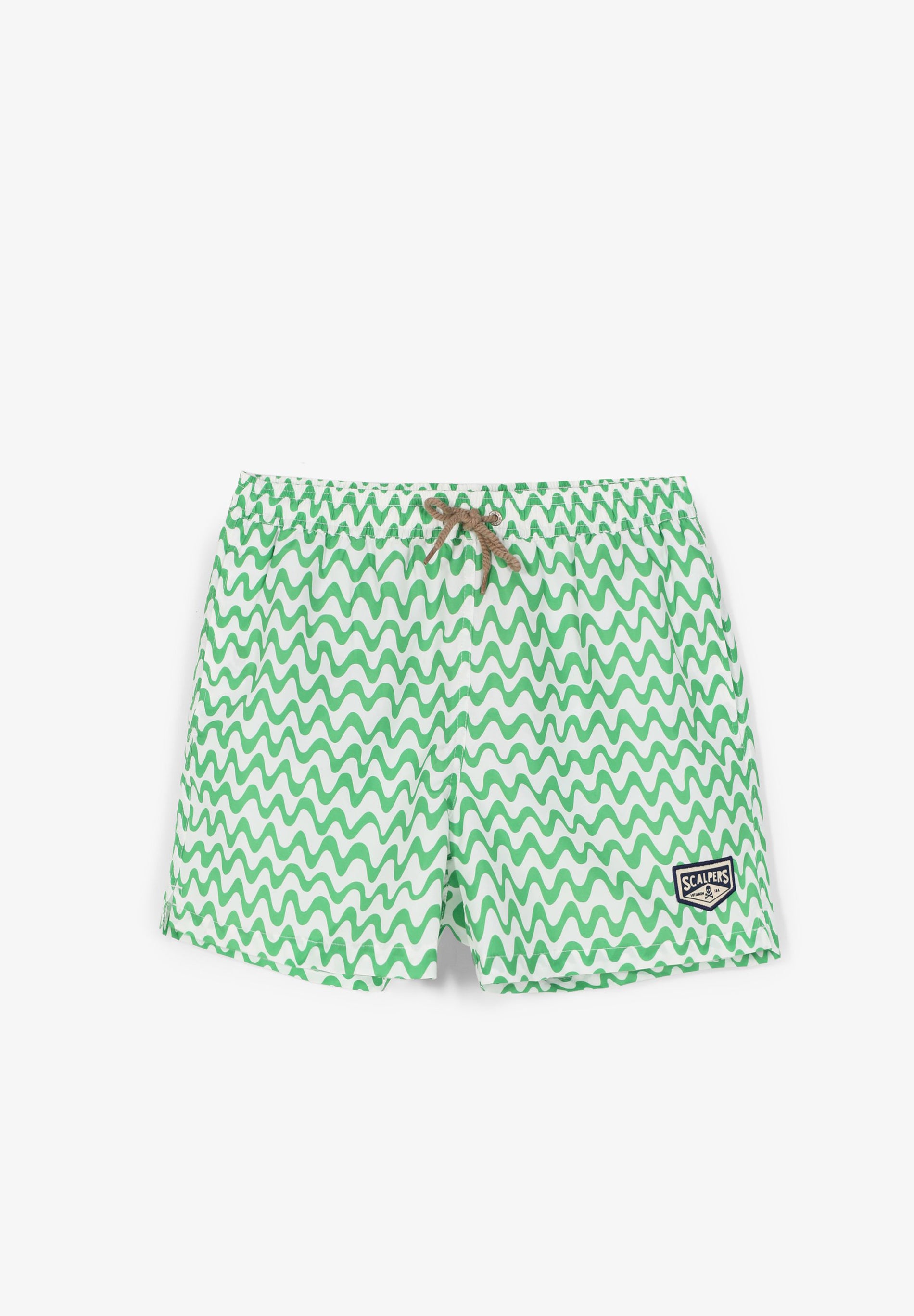 BAÑADOR ESTAMPADO ONDAS