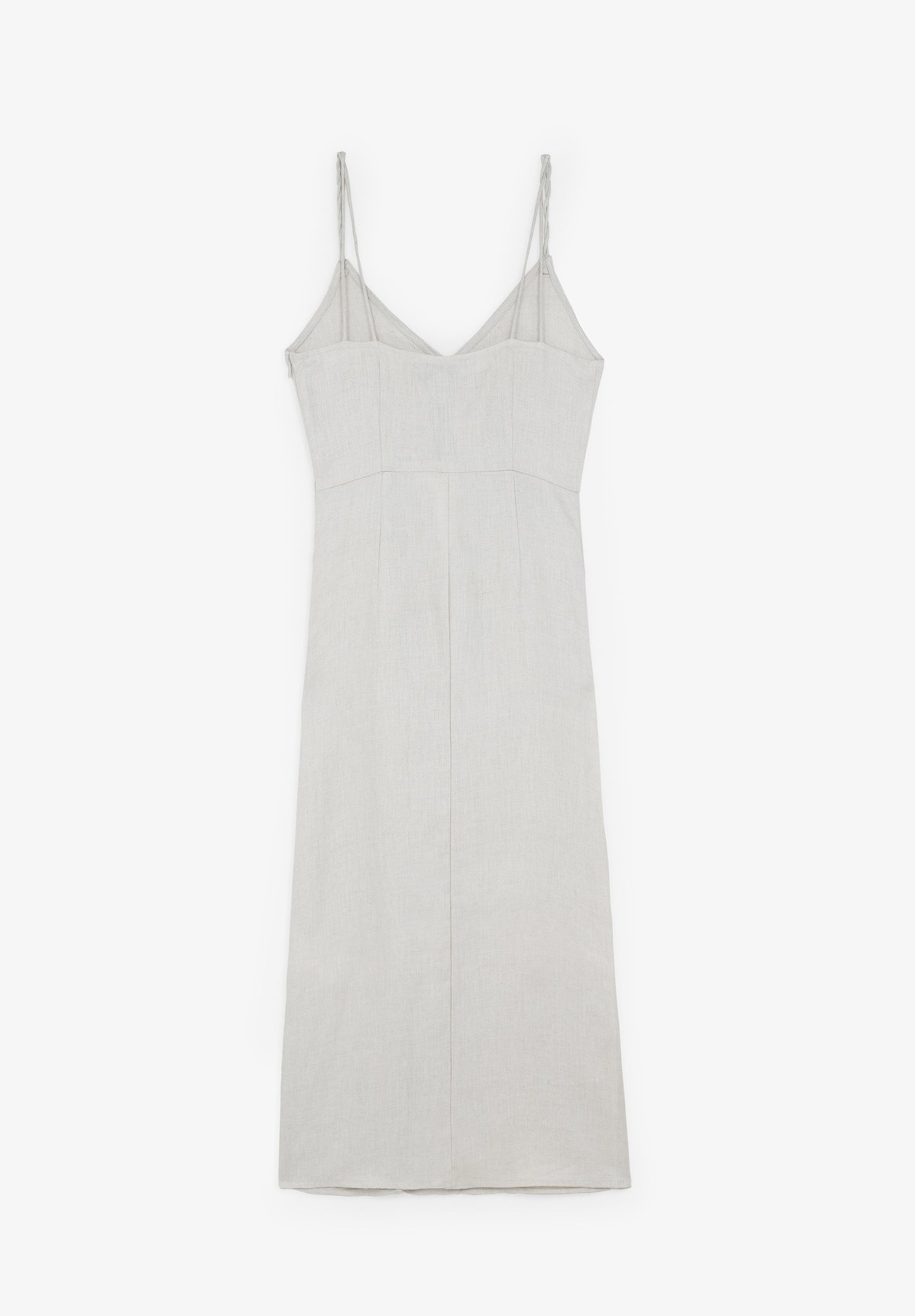 VESTIDO MIDI BOTONES