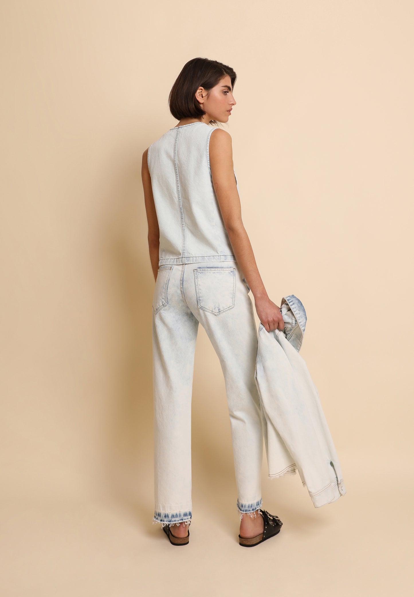 PANTALÓN DENIM LAVADO