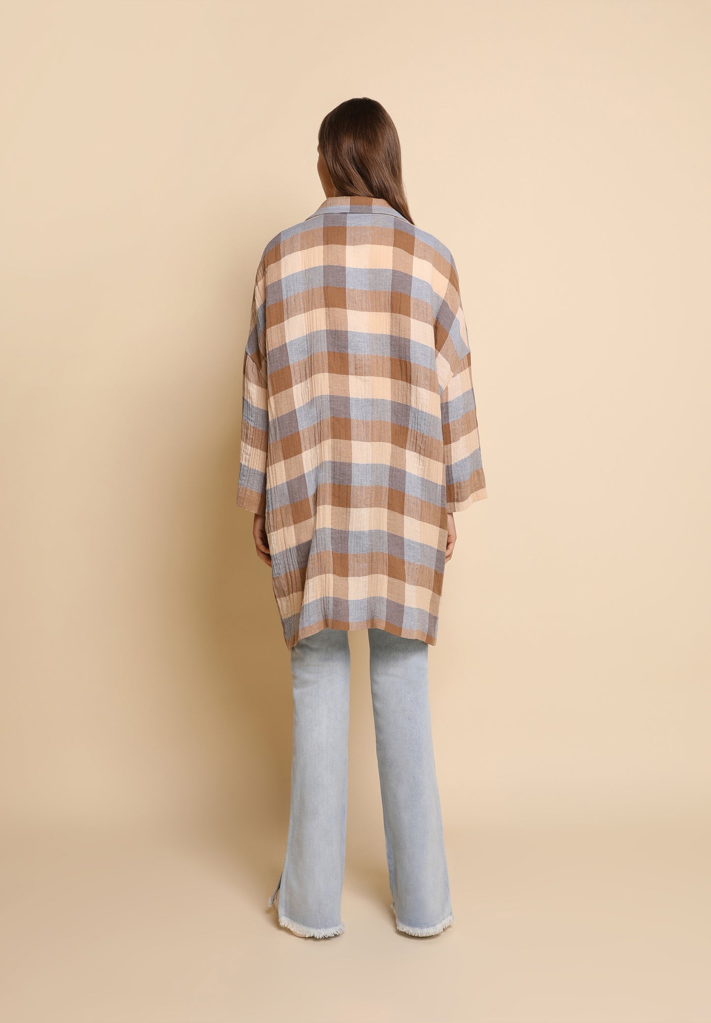 ABRIGO LIGERO CUADROS