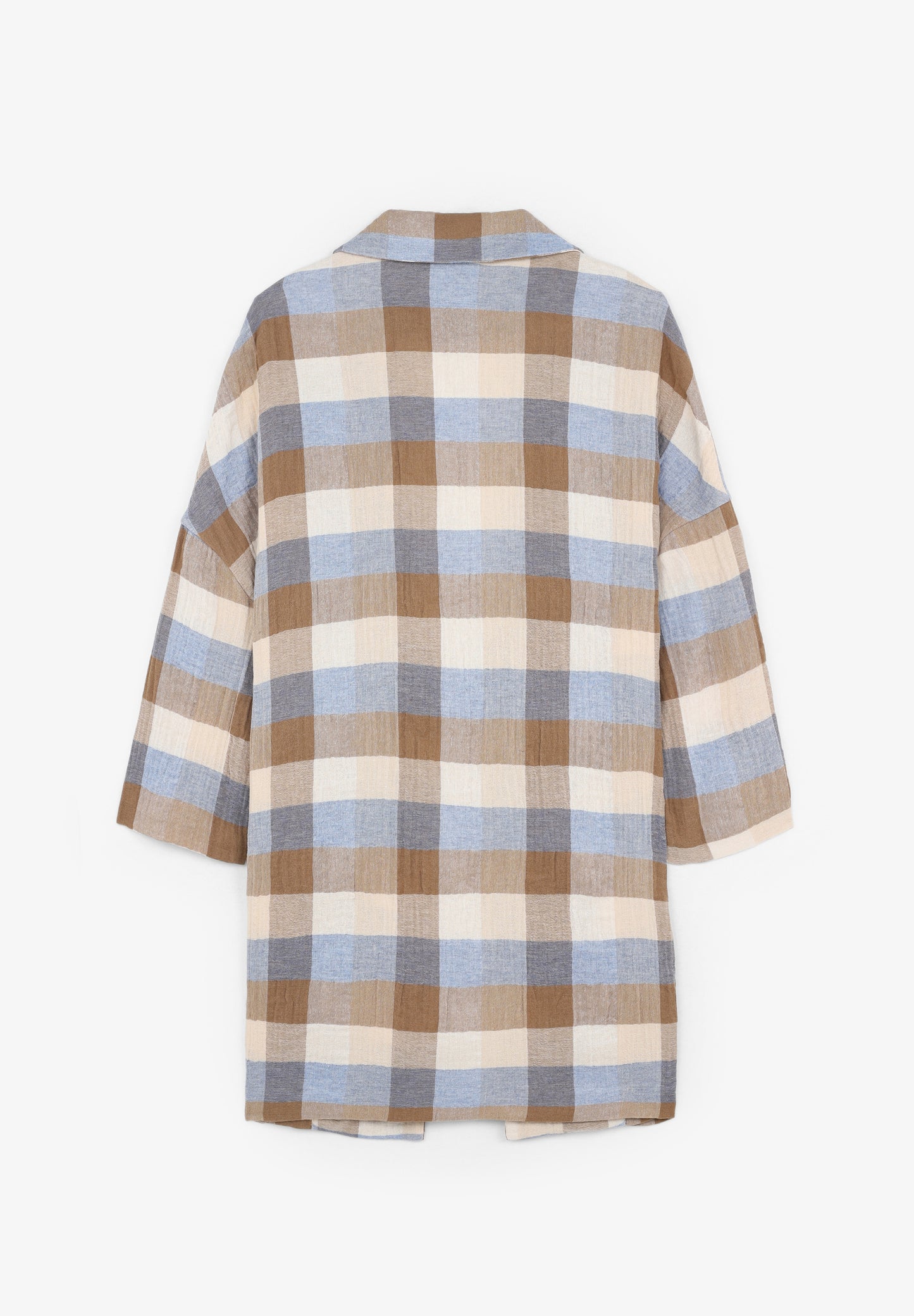 ABRIGO LIGERO CUADROS