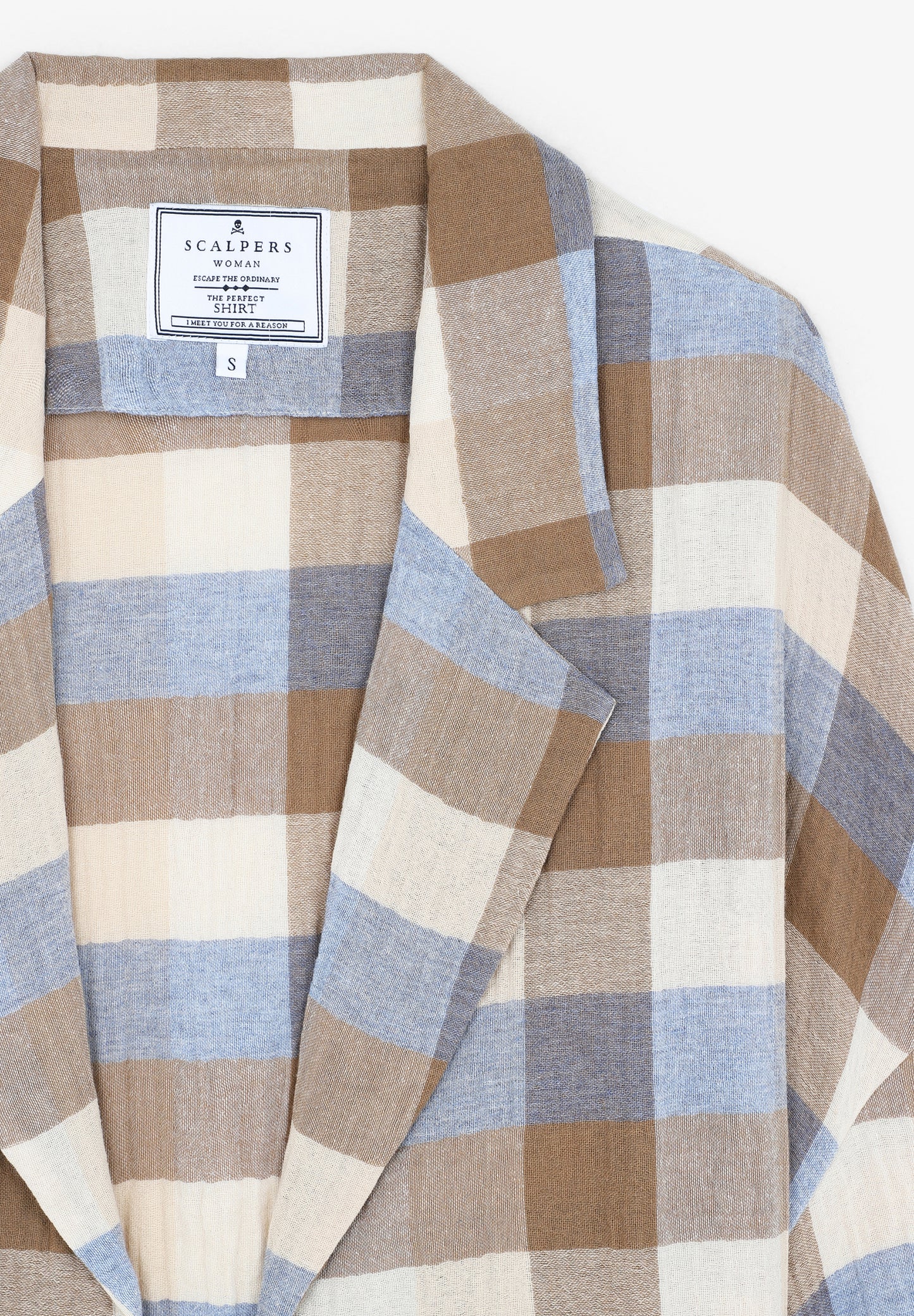 ABRIGO LIGERO CUADROS