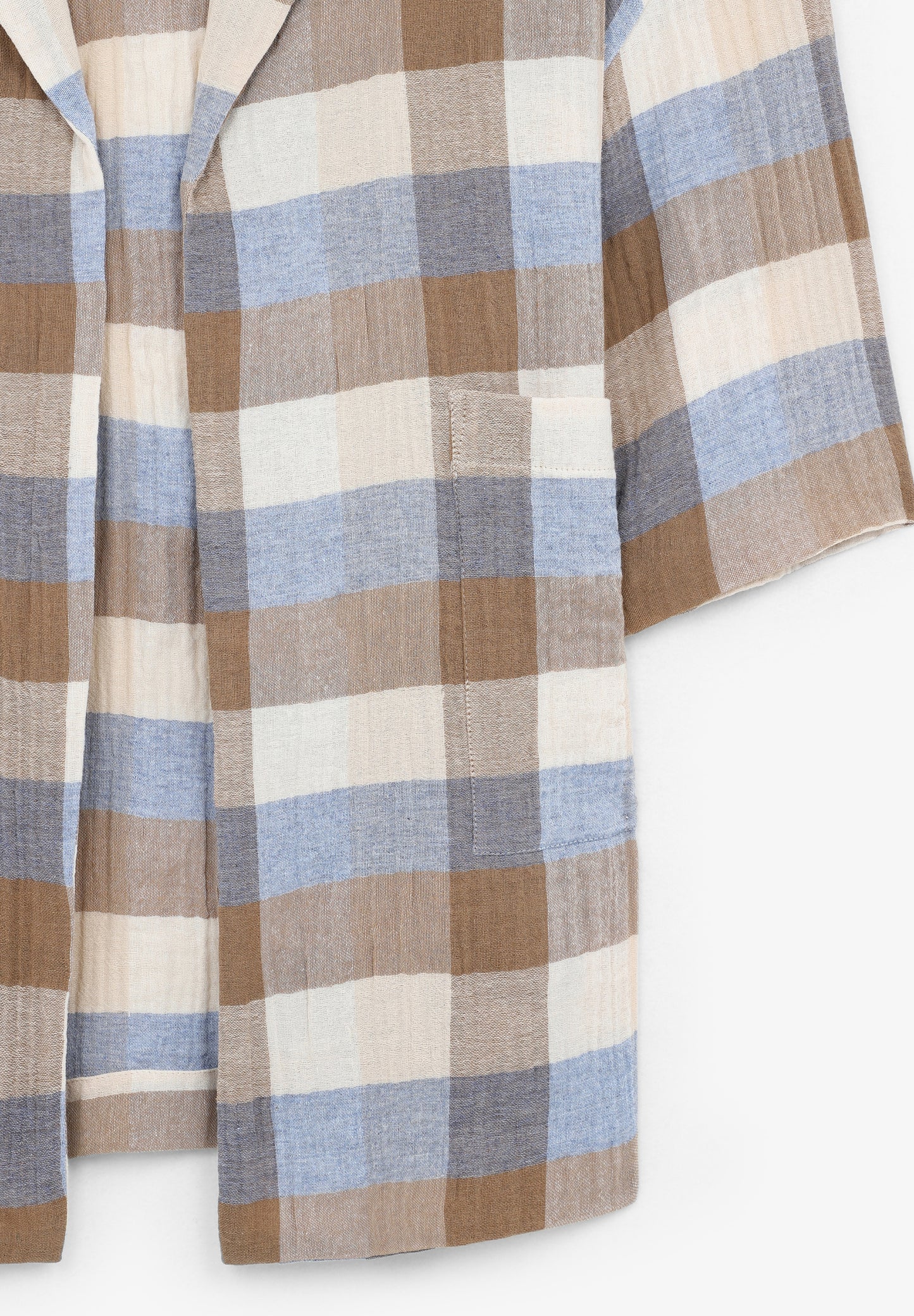 ABRIGO LIGERO CUADROS