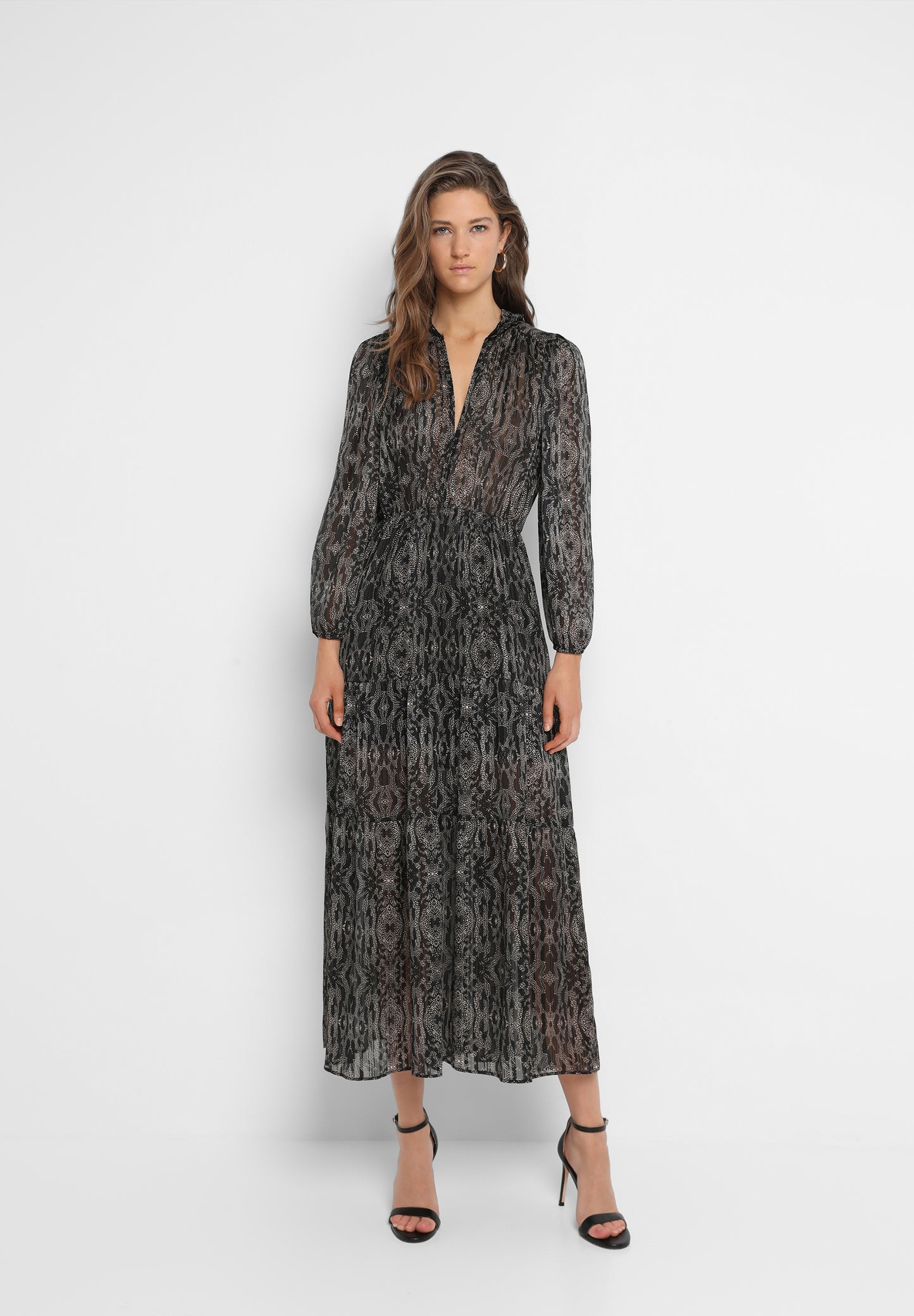 VESTIDO LARGO ESTAMPADO