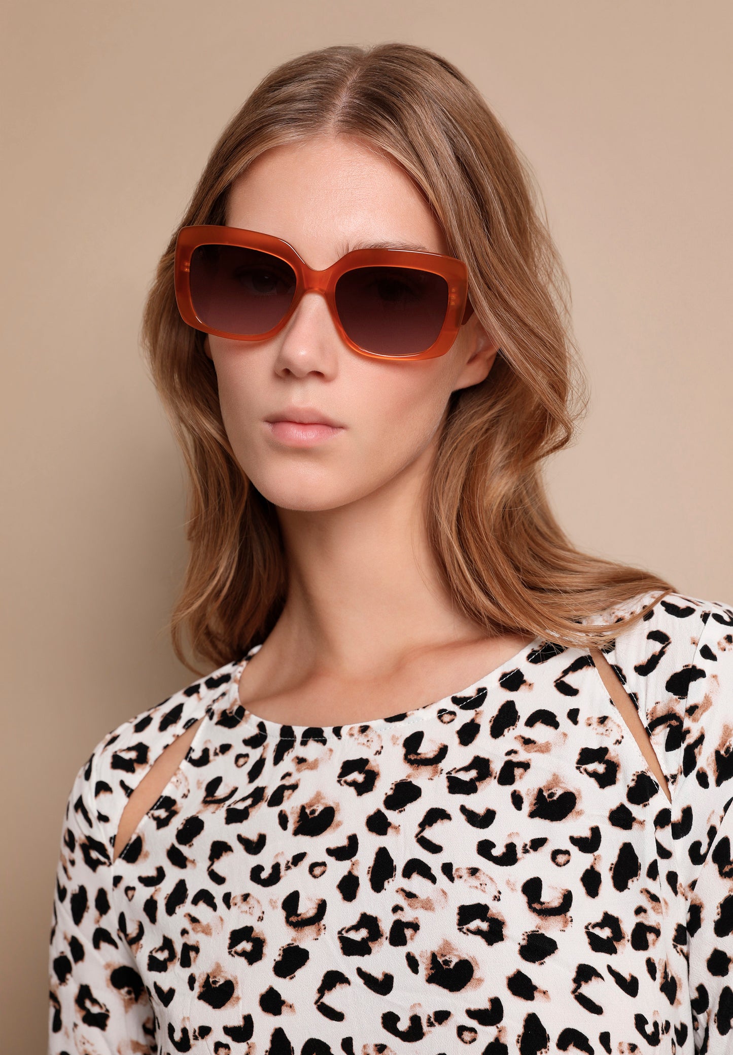 VESTIDO MIDI ANIMAL PRINT