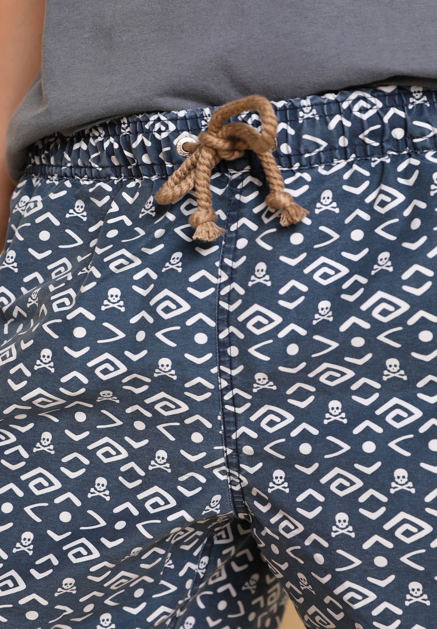 BAÑADOR PRINT INDIGO CALAVERA