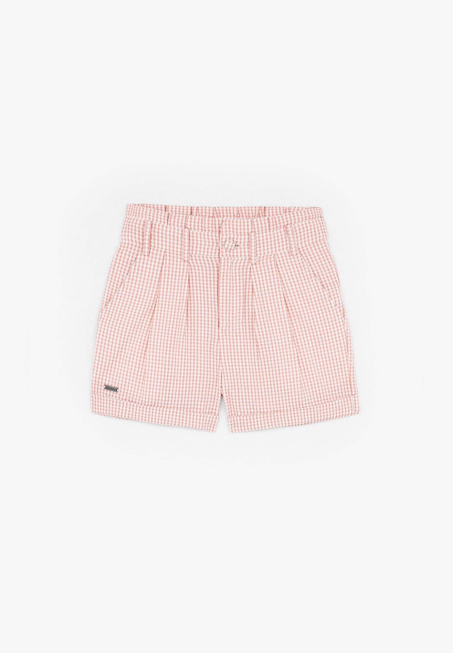 SHORTS CUADROS MINI