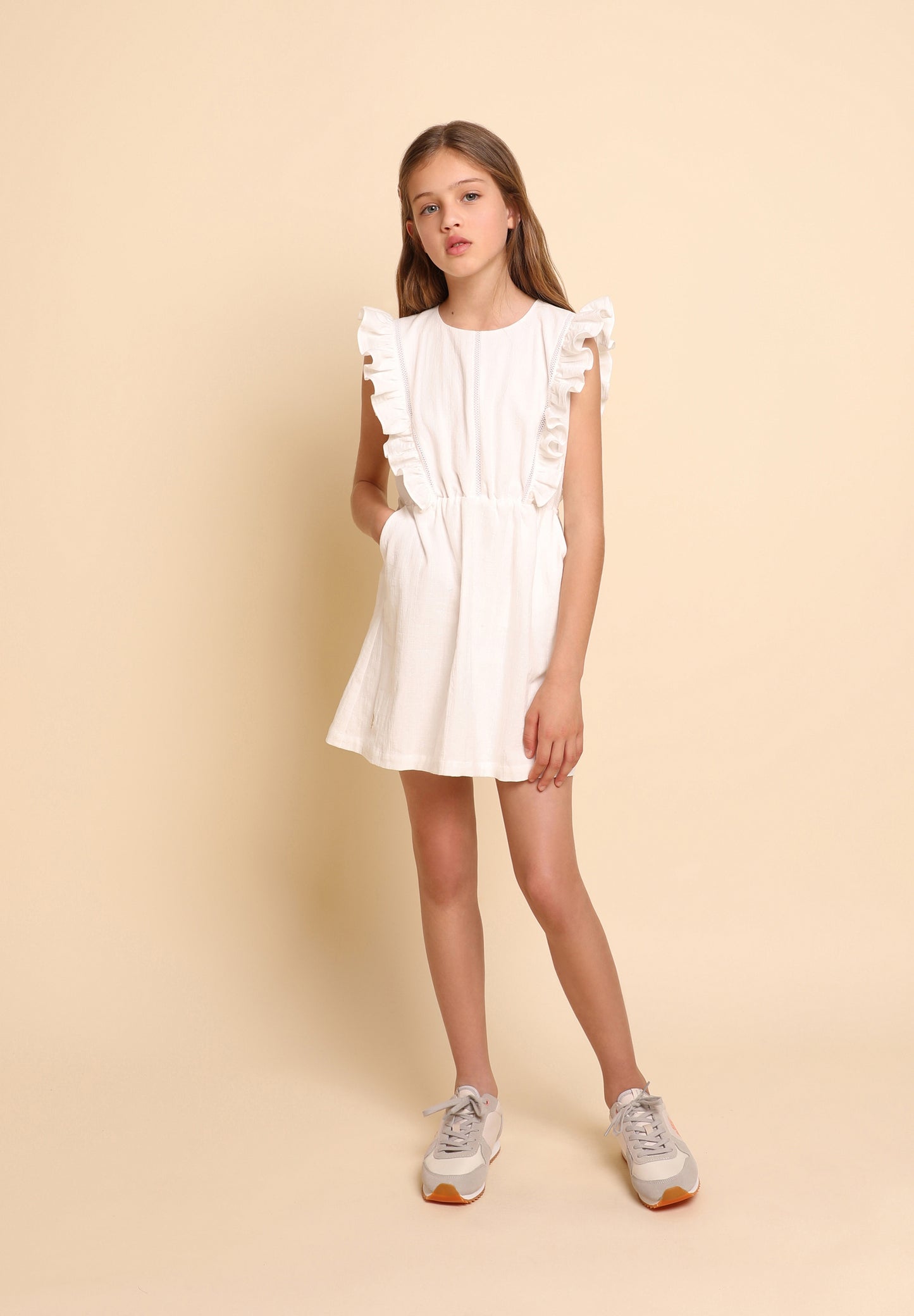 VESTIDO MINI VOLANTES