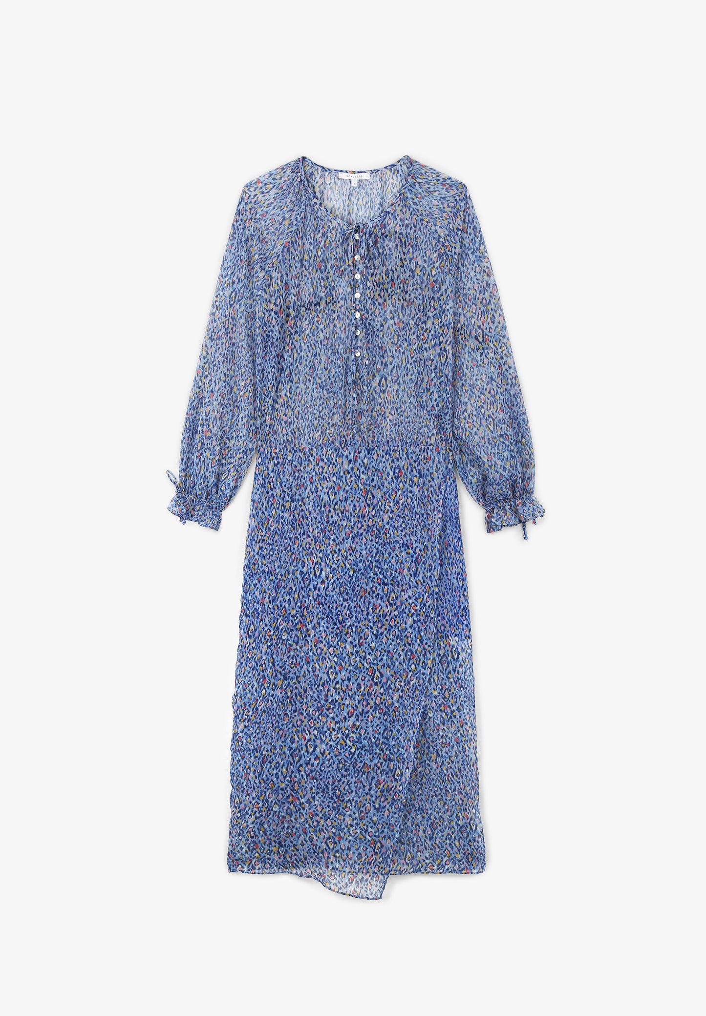 VESTIDO MIDI ANIMAL PRINT