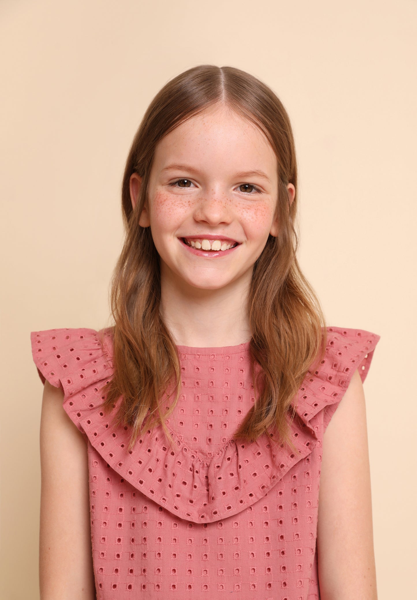 CAMISA VOLANTE PERFORADO