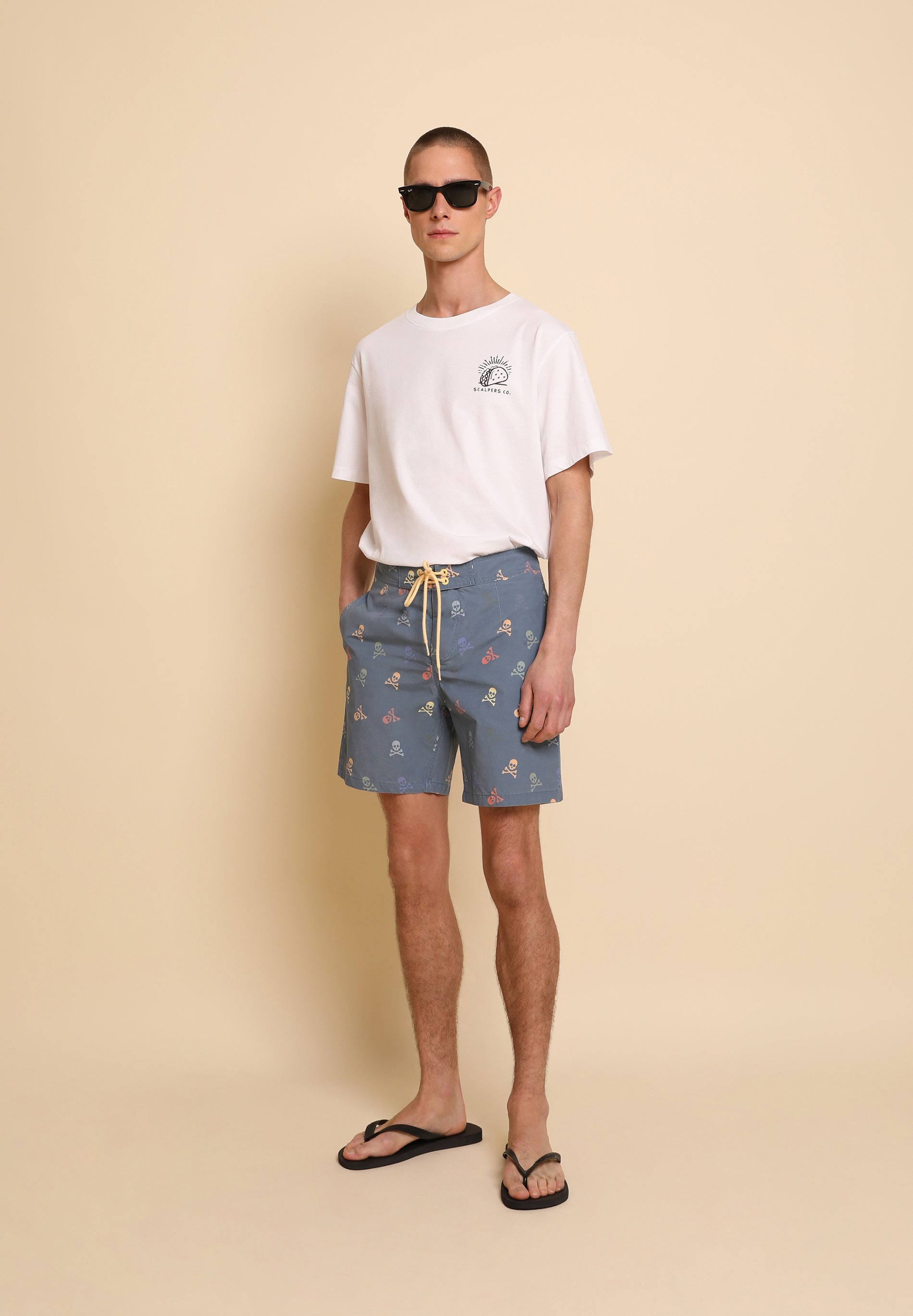 BAÑADOR CALAVERAS MULTICOLOR