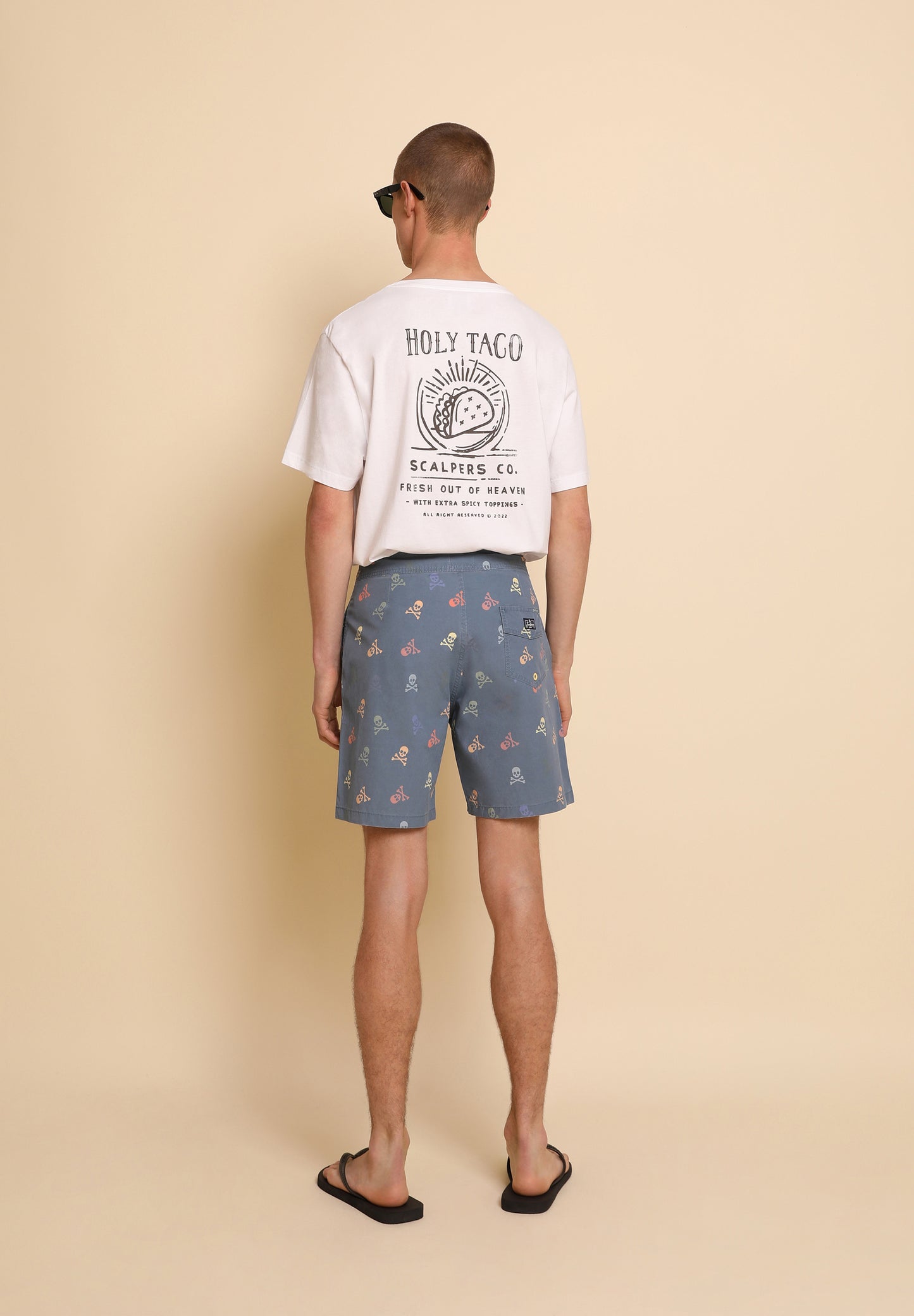 BAÑADOR CALAVERAS MULTICOLOR