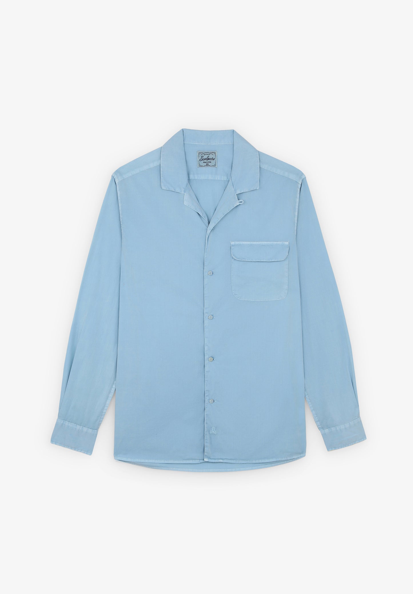 CAMISA PIJAMERA BOLSILLO