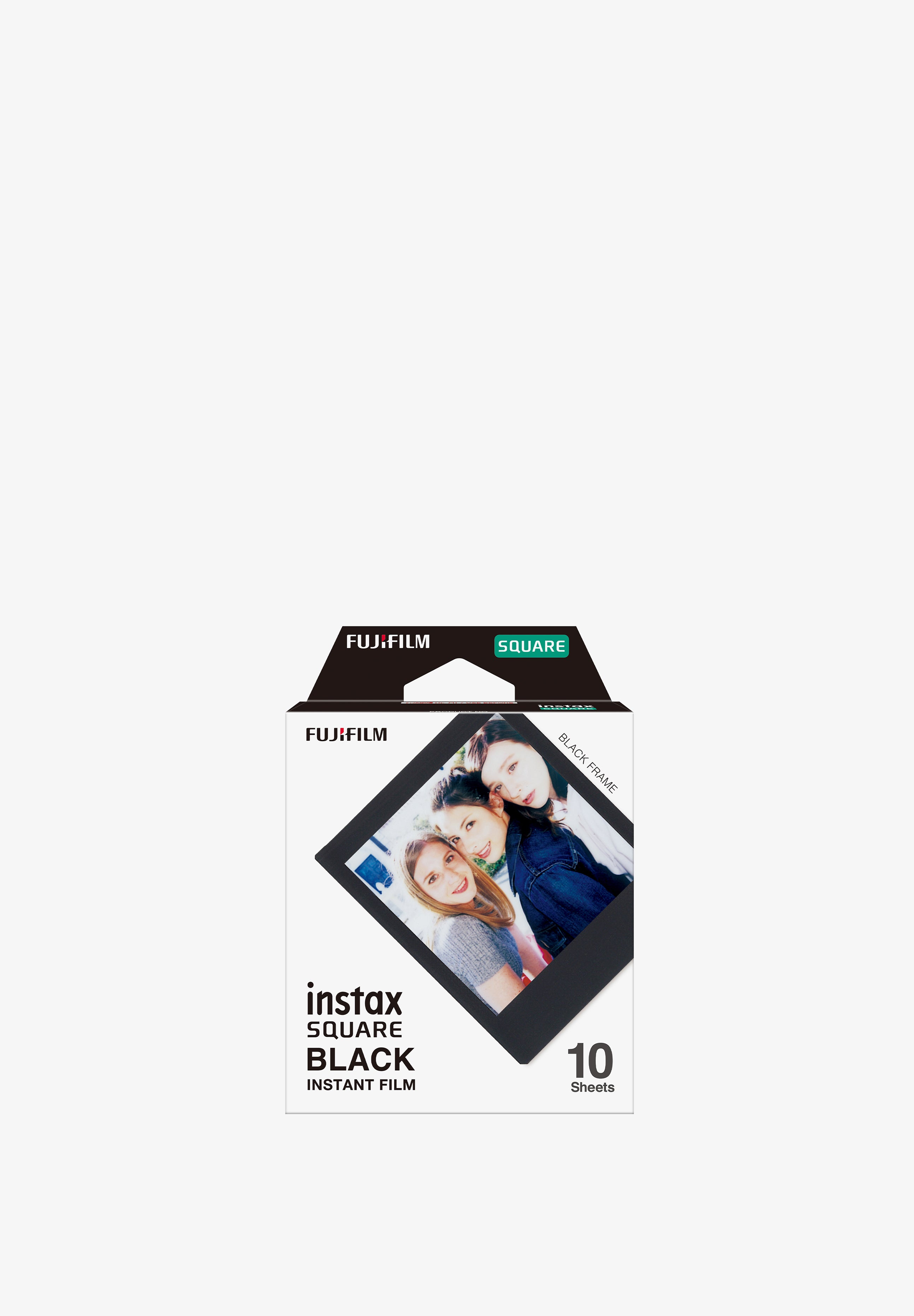 INSTAX | PELÍCULA INSTAX SQUARE BLACK FRAME x10