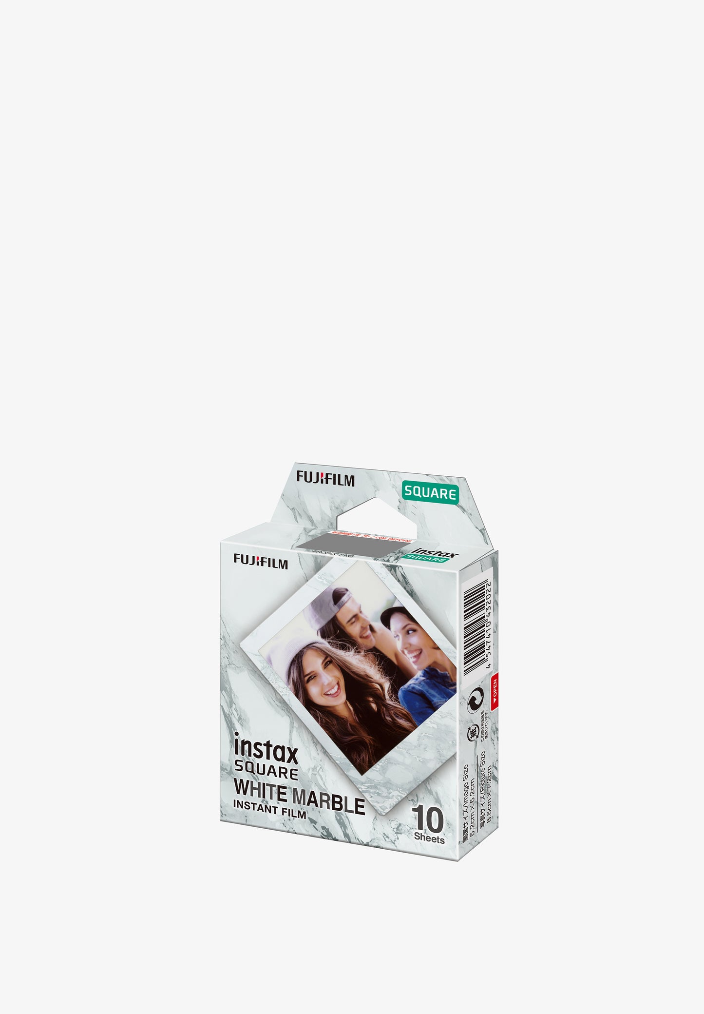 INSTAX | PELÍCULA INSTAX SQUARE WHITE MARBLE x10