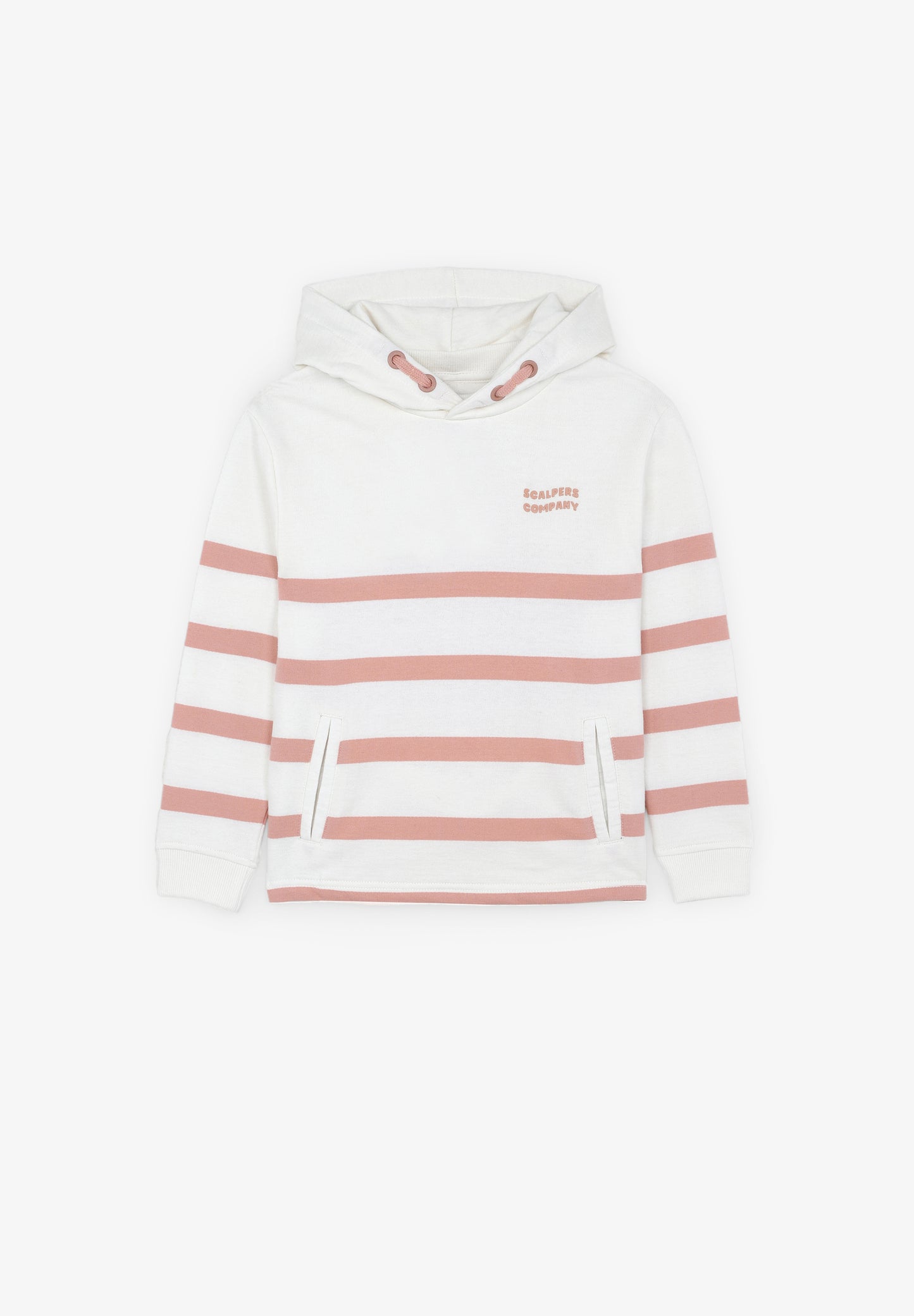 SUDADERA RAYAS CAPUCHA