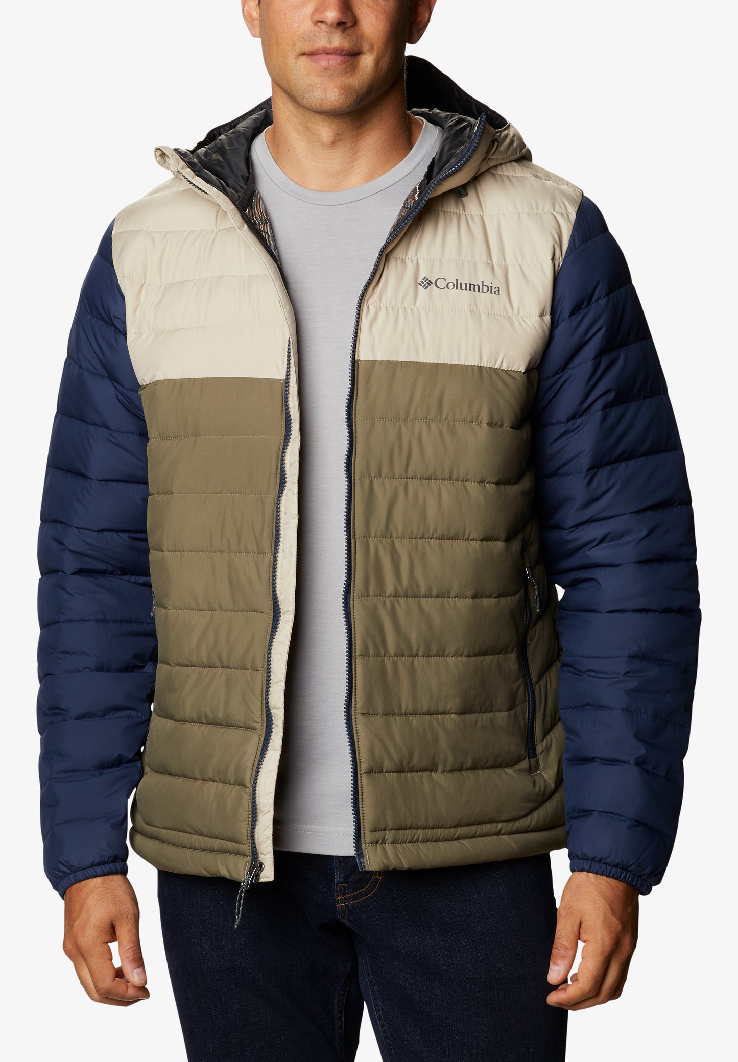 COLUMBIA | CHAQUETA ACOLCHADA CON CAPUCHA
