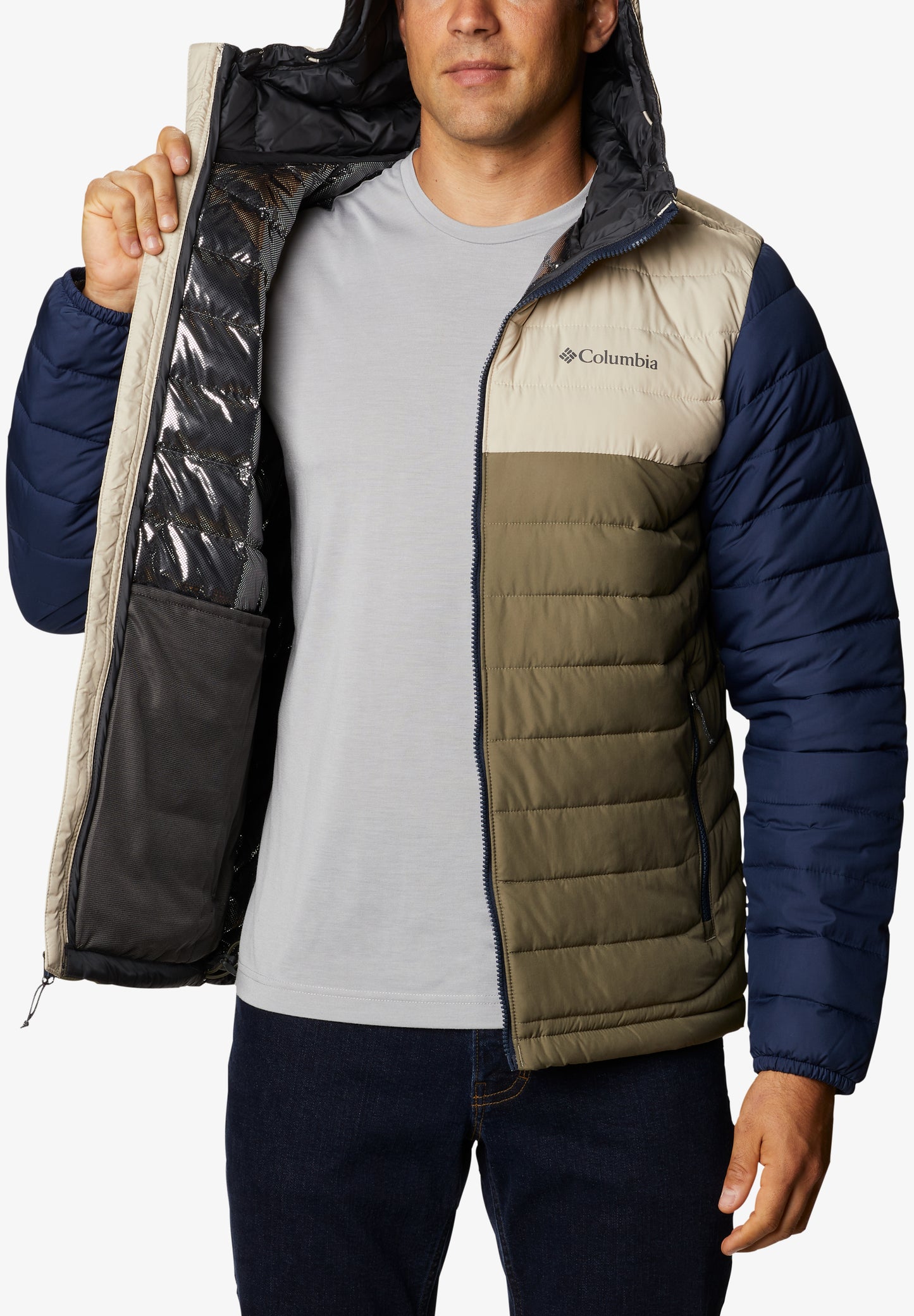 COLUMBIA | CHAQUETA ACOLCHADA CON CAPUCHA